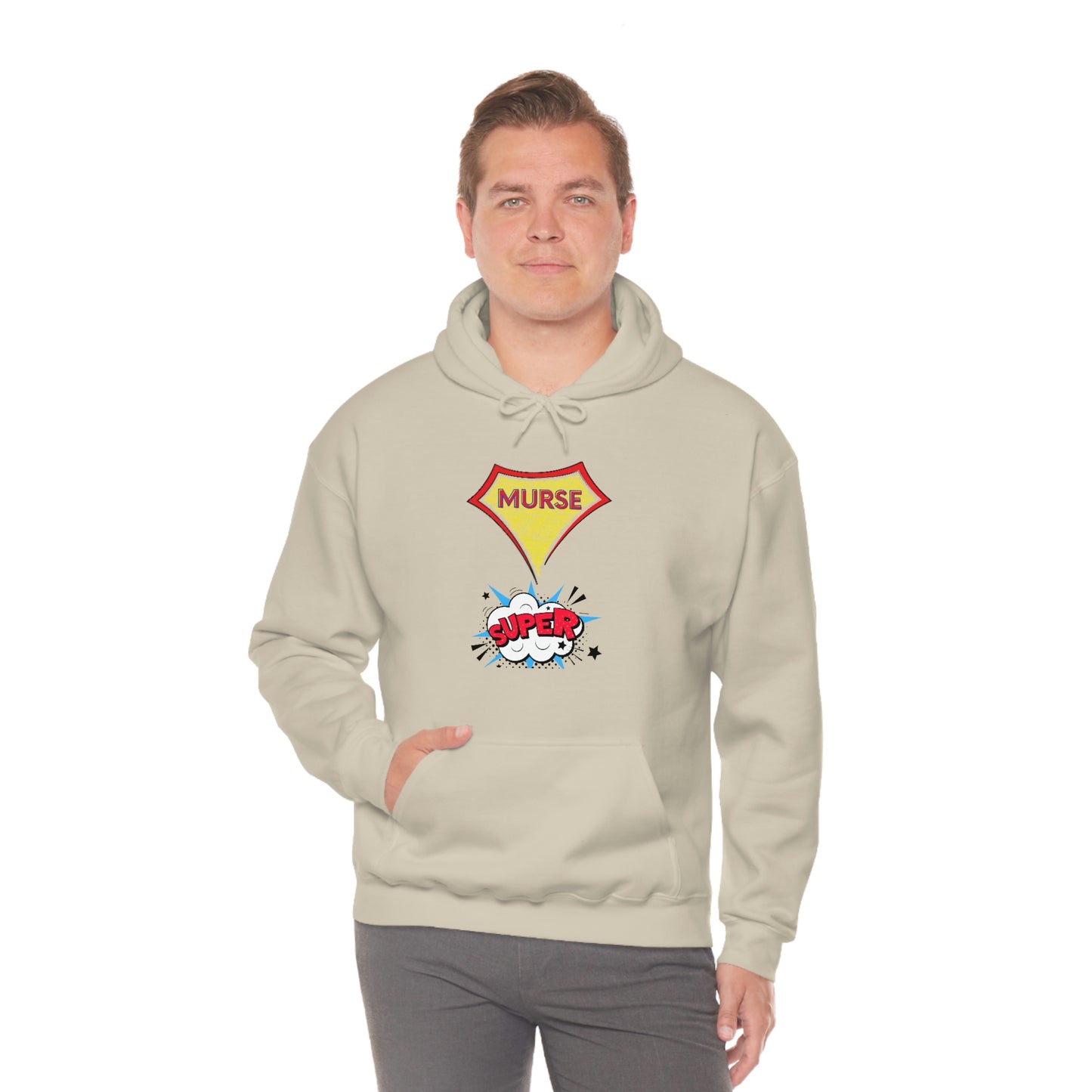 Super Murse Hoodie Unisex Heavy Blend Hooded Sweatshirt