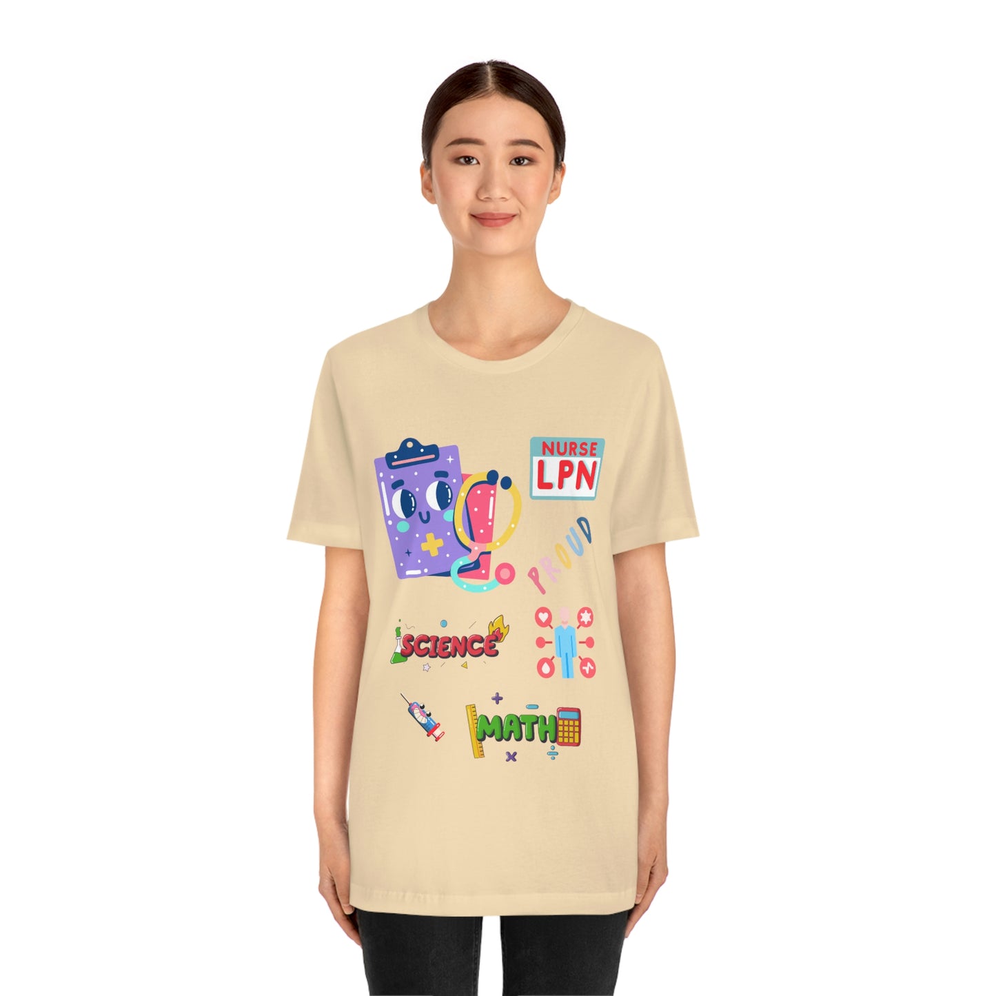 Nurse LPN Unisex Jersey Short Sleeve Tee Shirt