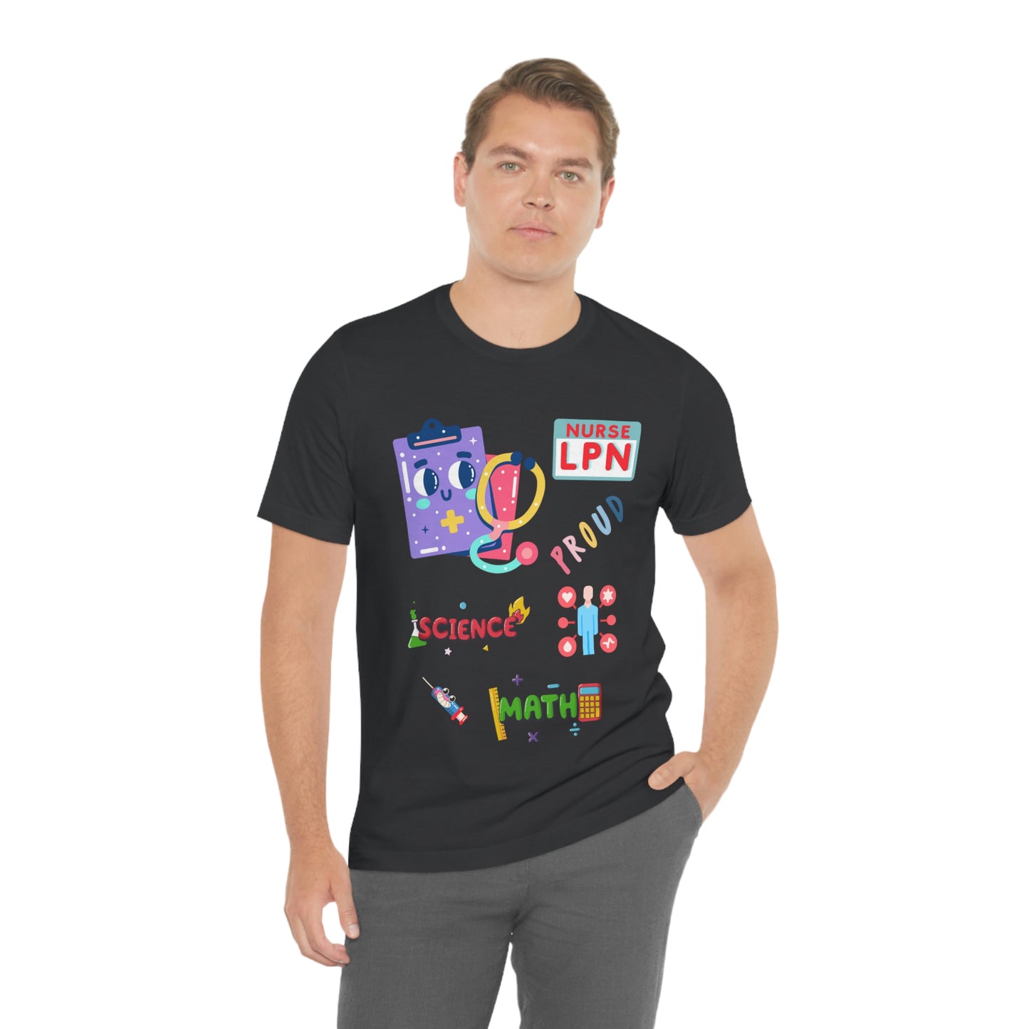 Nurse LPN Unisex Jersey Short Sleeve Tee Shirt