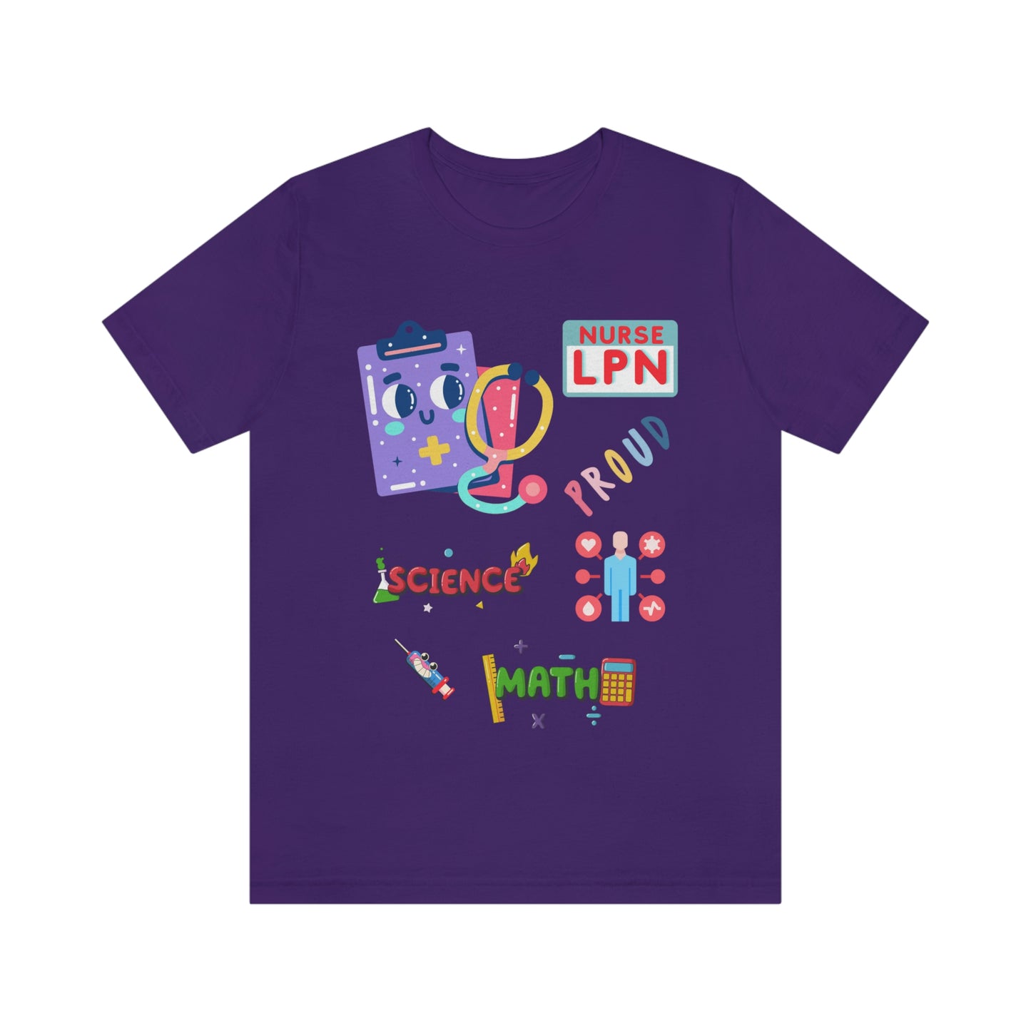 Nurse LPN Unisex Jersey Short Sleeve Tee Shirt