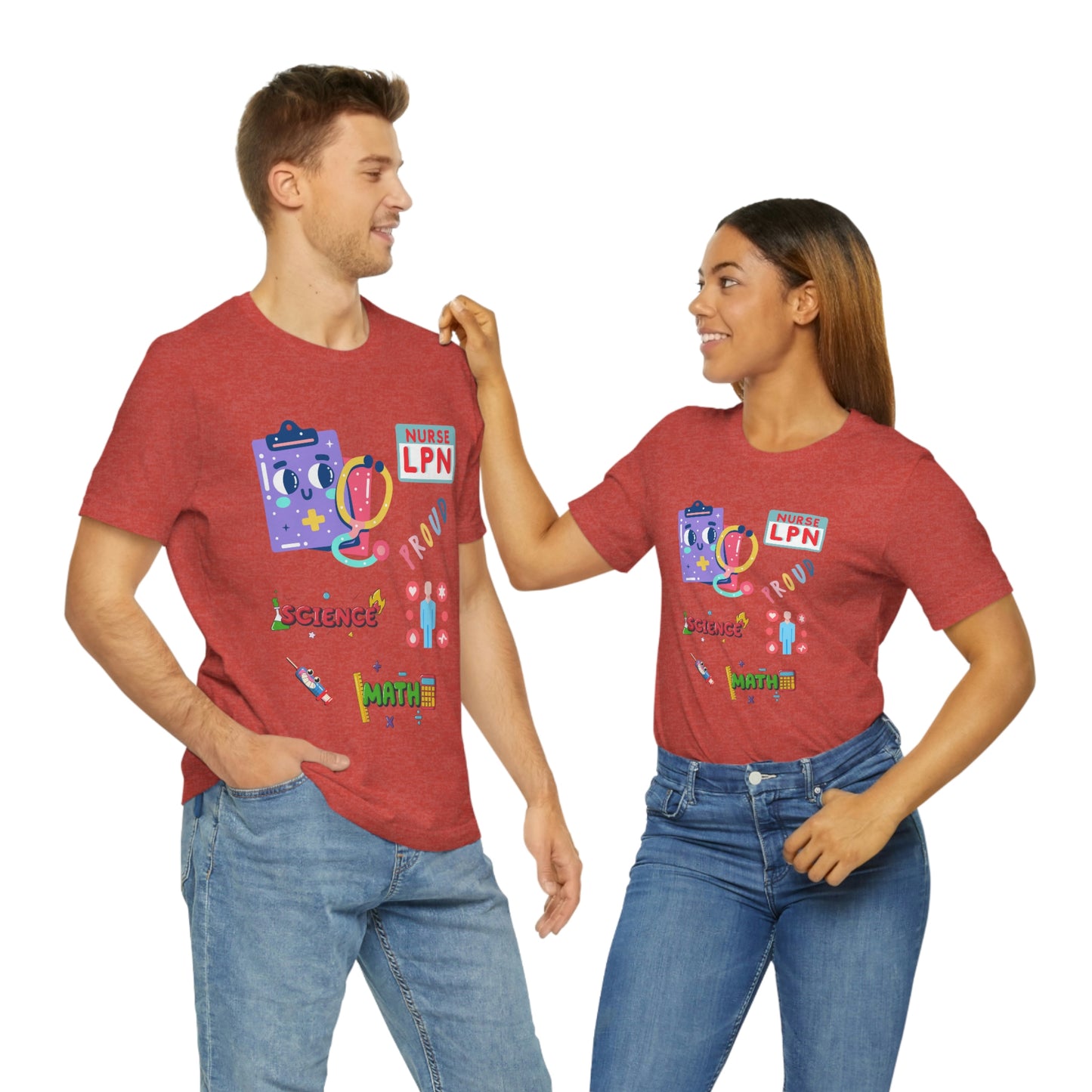 Nurse LPN Unisex Jersey Short Sleeve Tee Shirt