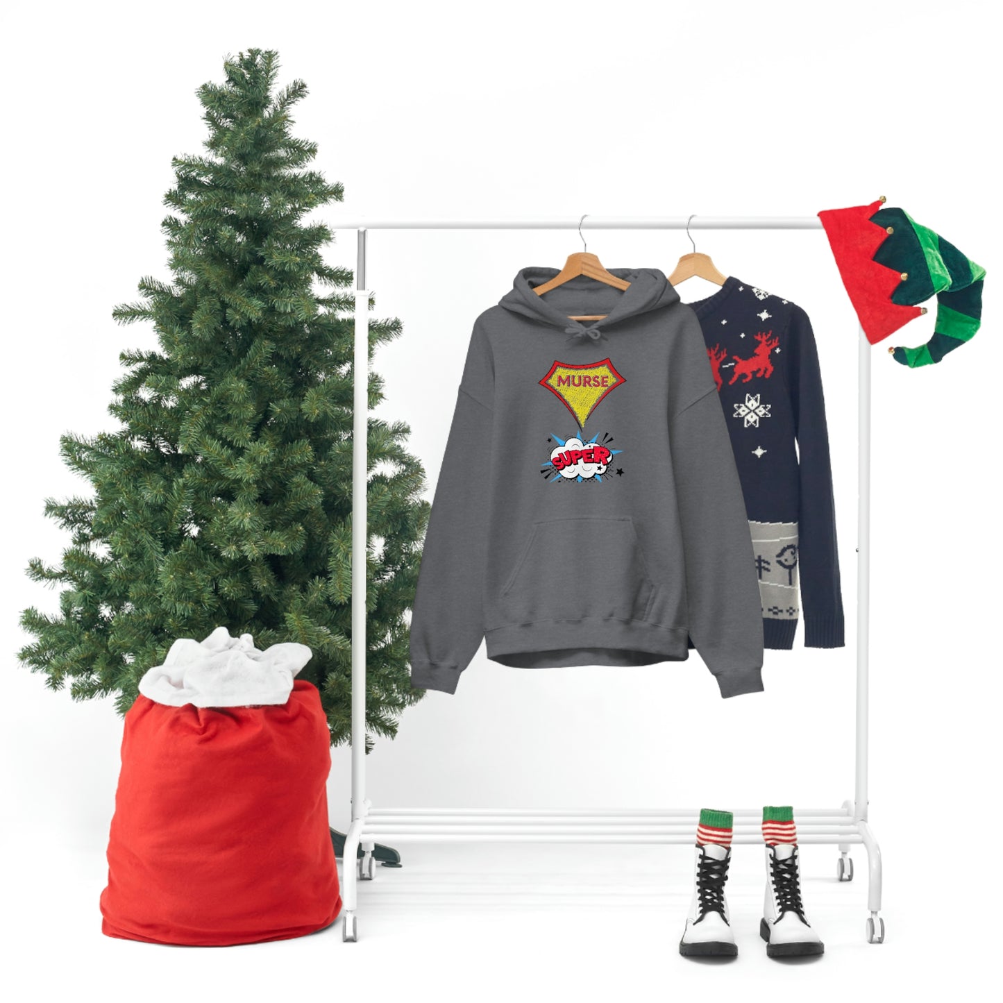 Super Murse Hoodie Unisex Heavy Blend Hooded Sweatshirt