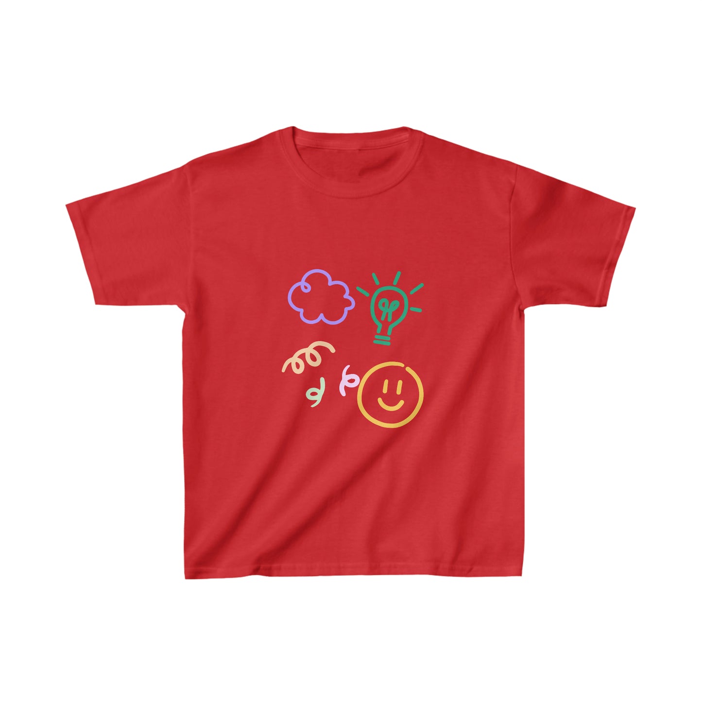 Smiles and Squiggles Kids Heavy Cotton Tee