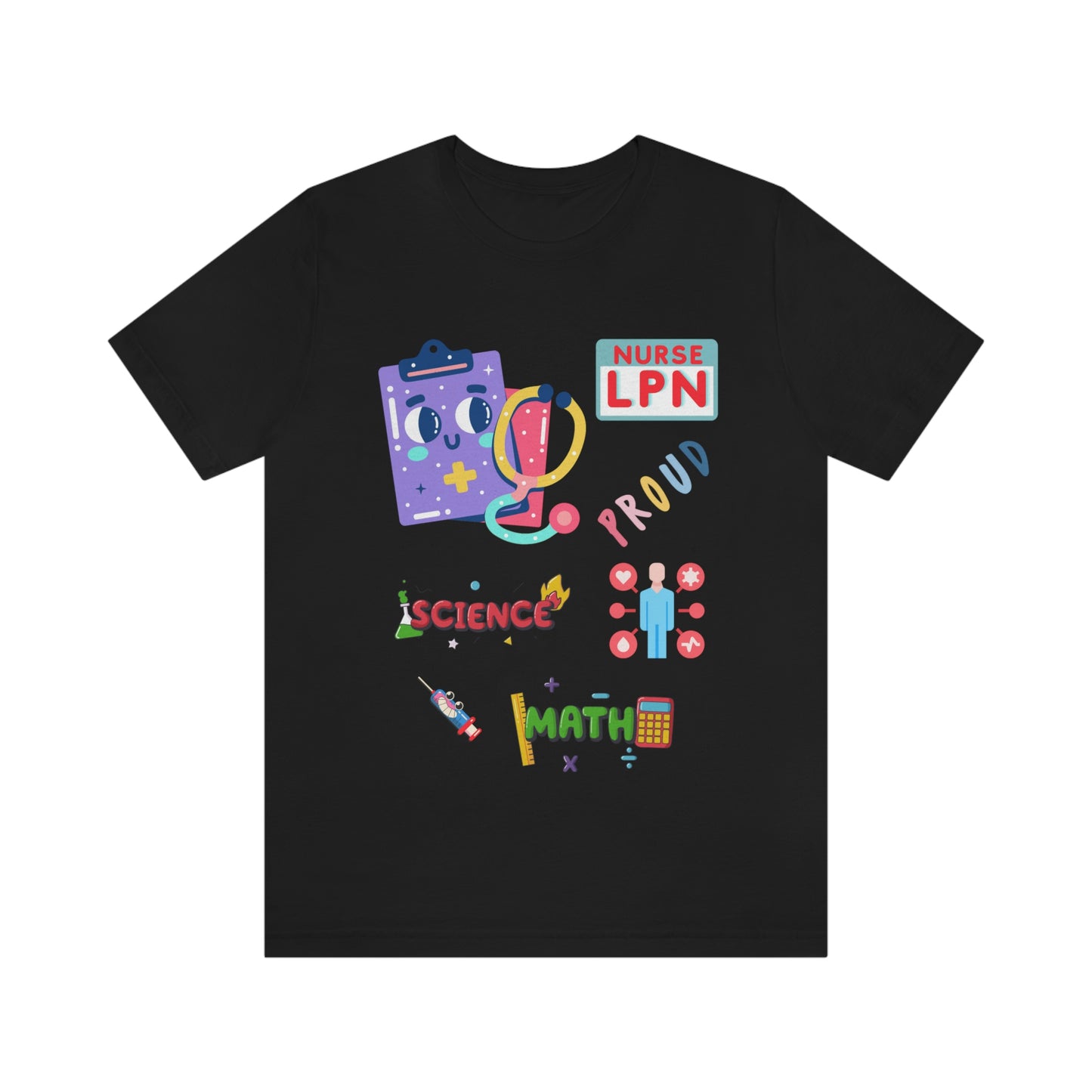 Nurse LPN Unisex Jersey Short Sleeve Tee Shirt