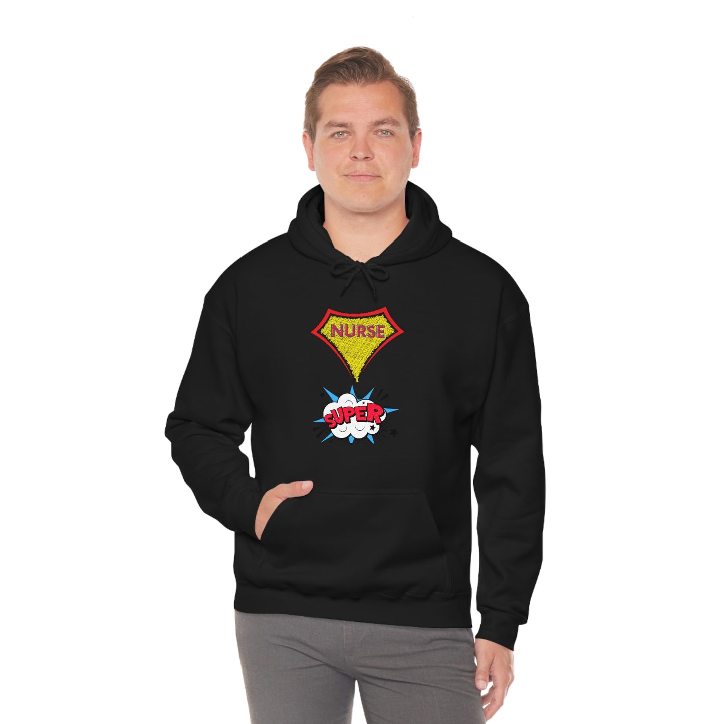 Super Nurse Hoodie Unisex Heavy Blend Hooded Sweatshirt