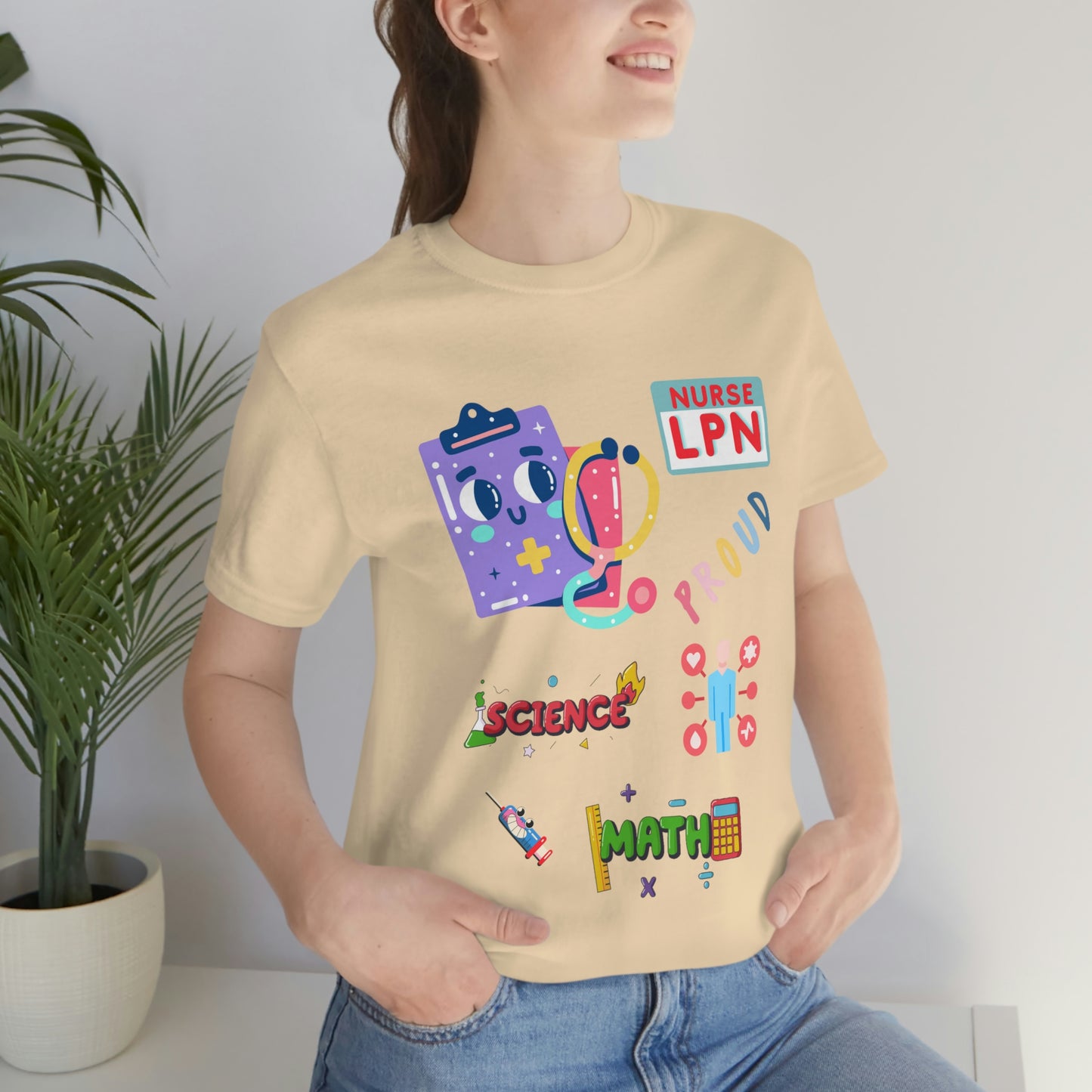 Nurse LPN Unisex Jersey Short Sleeve Tee Shirt