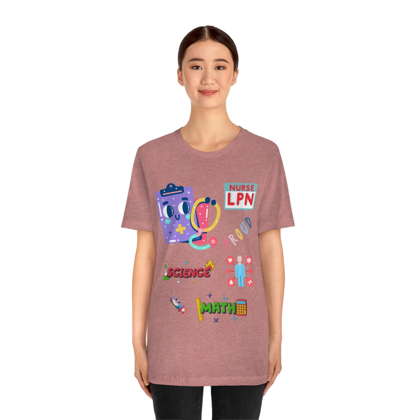 Nurse LPN Unisex Jersey Short Sleeve Tee Shirt