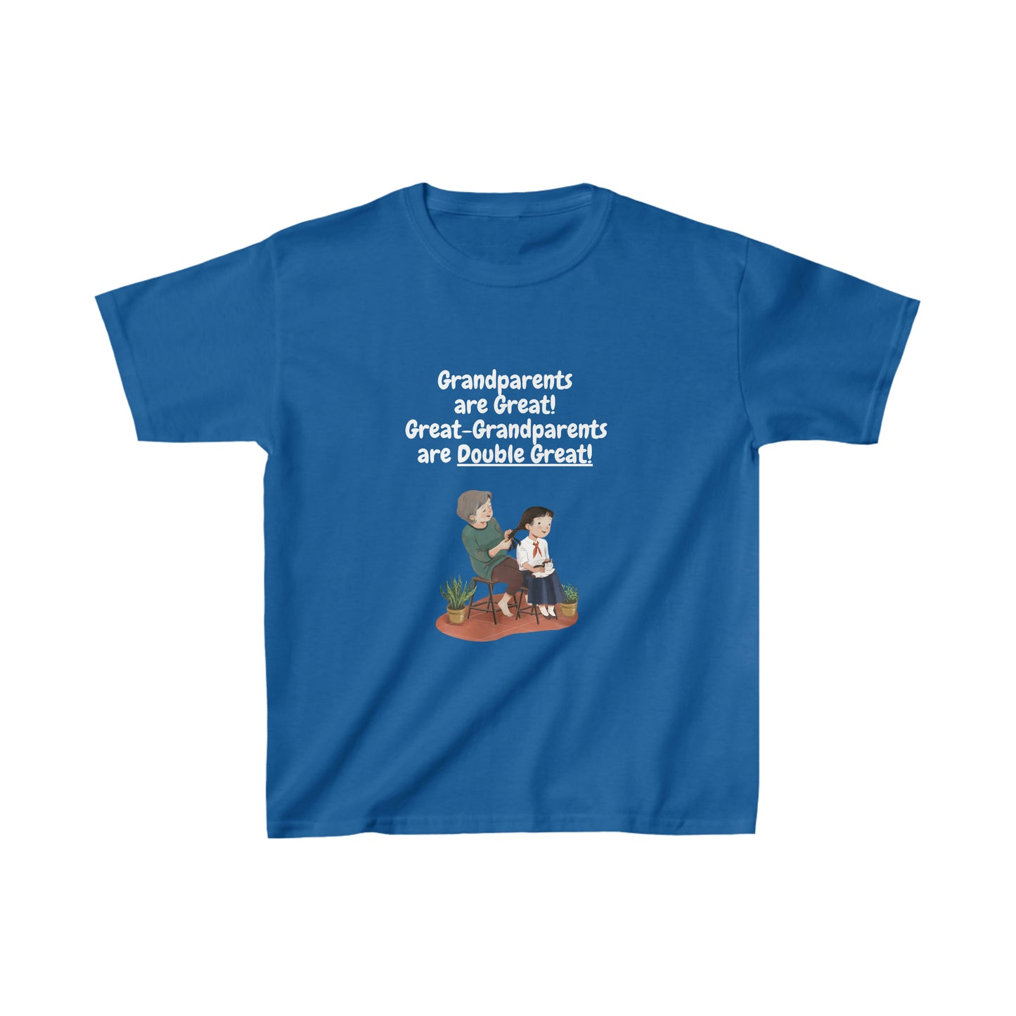 Great Grandparents Kids Heavy Cotton Tee