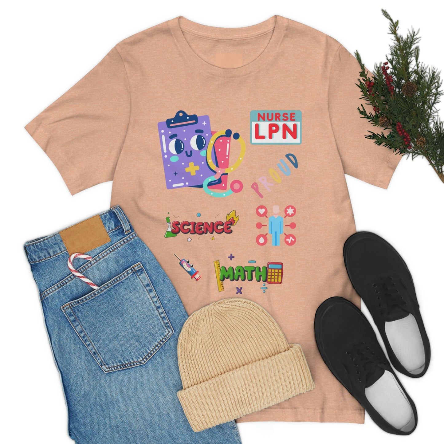 Nurse LPN Unisex Jersey Short Sleeve Tee Shirt