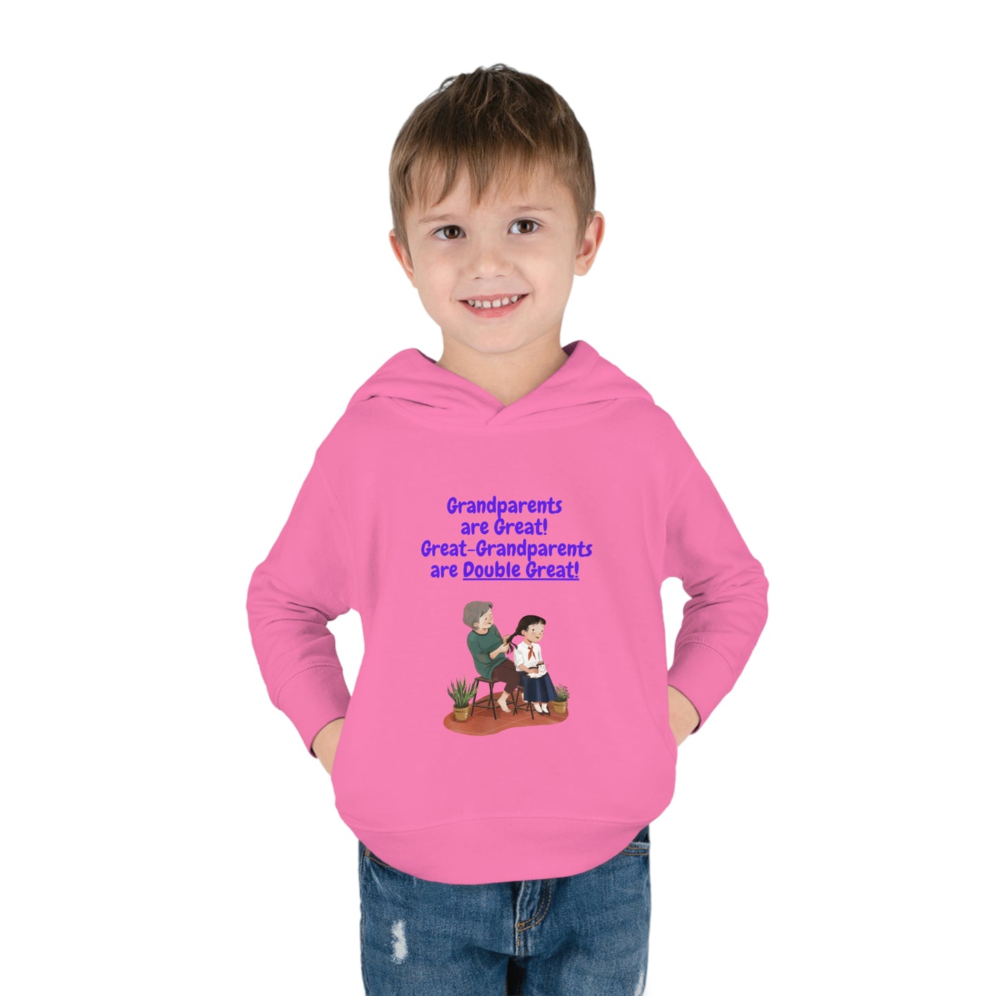 Great Grandparents Toddler Pullover Fleece Hoodie