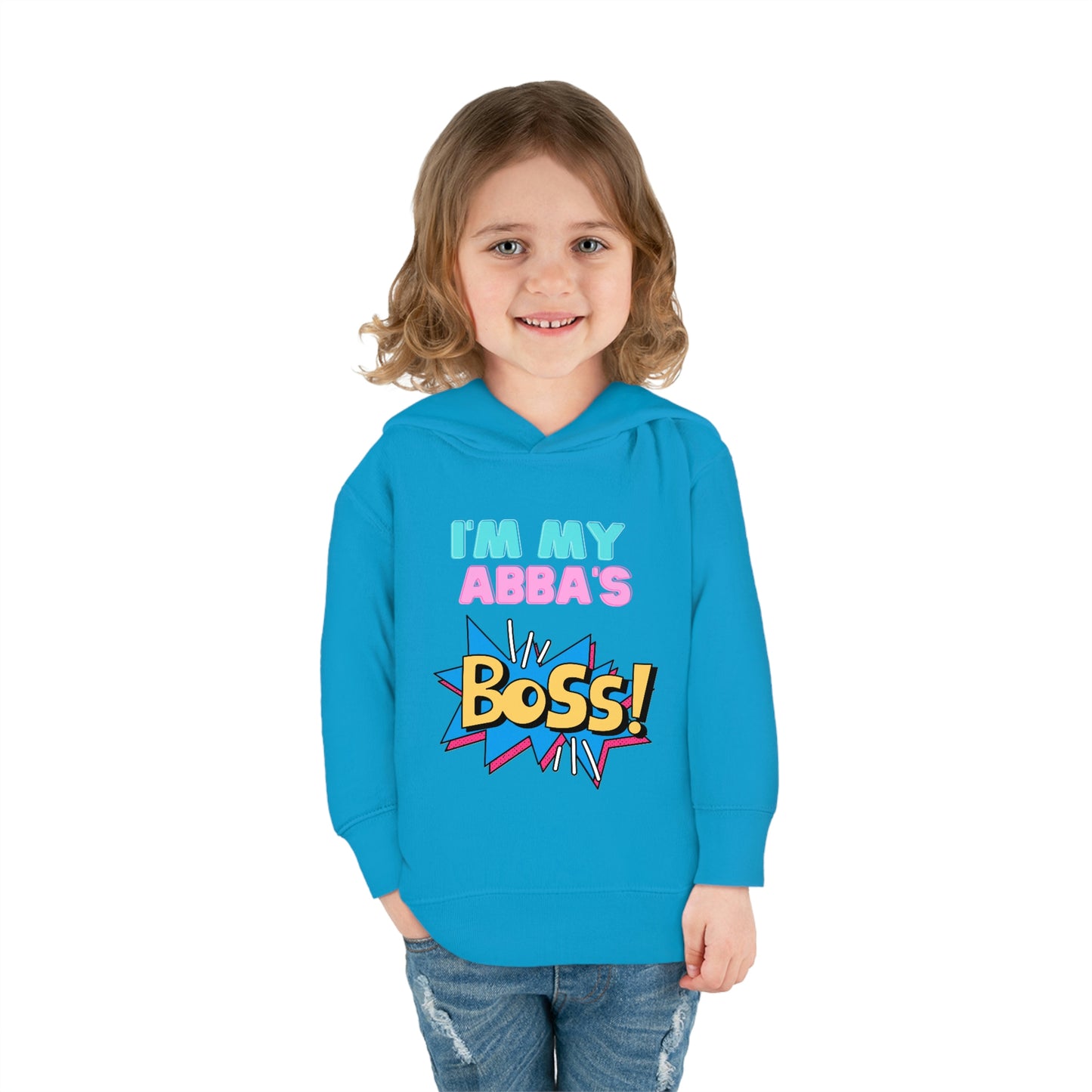 Abba Boss Toddler Pullover Fleece Hoodie