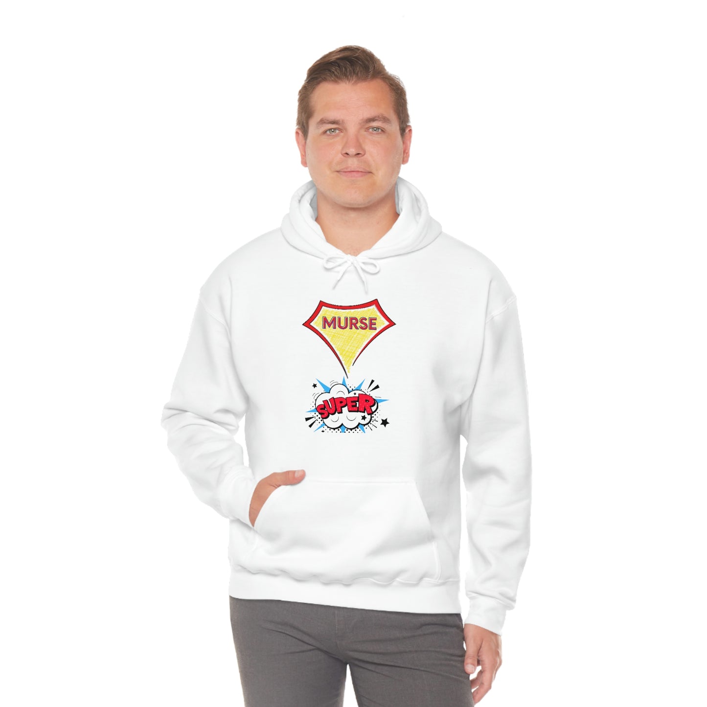 Super Murse Hoodie Unisex Heavy Blend Hooded Sweatshirt