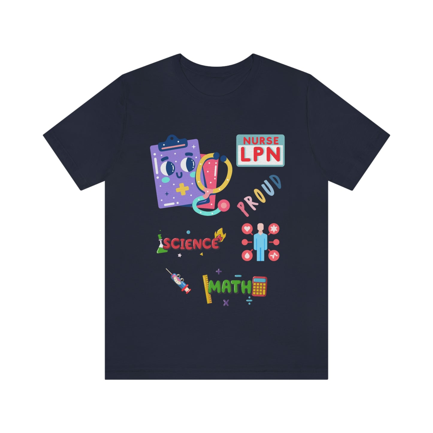 Nurse LPN Unisex Jersey Short Sleeve Tee Shirt