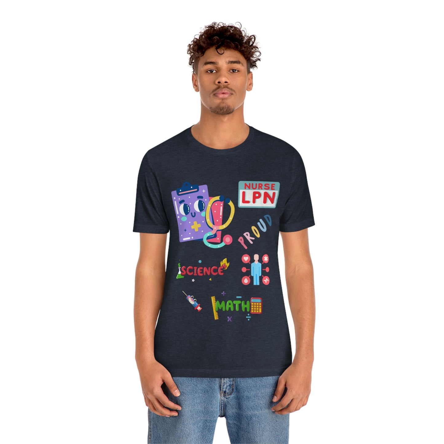 Nurse LPN Unisex Jersey Short Sleeve Tee Shirt