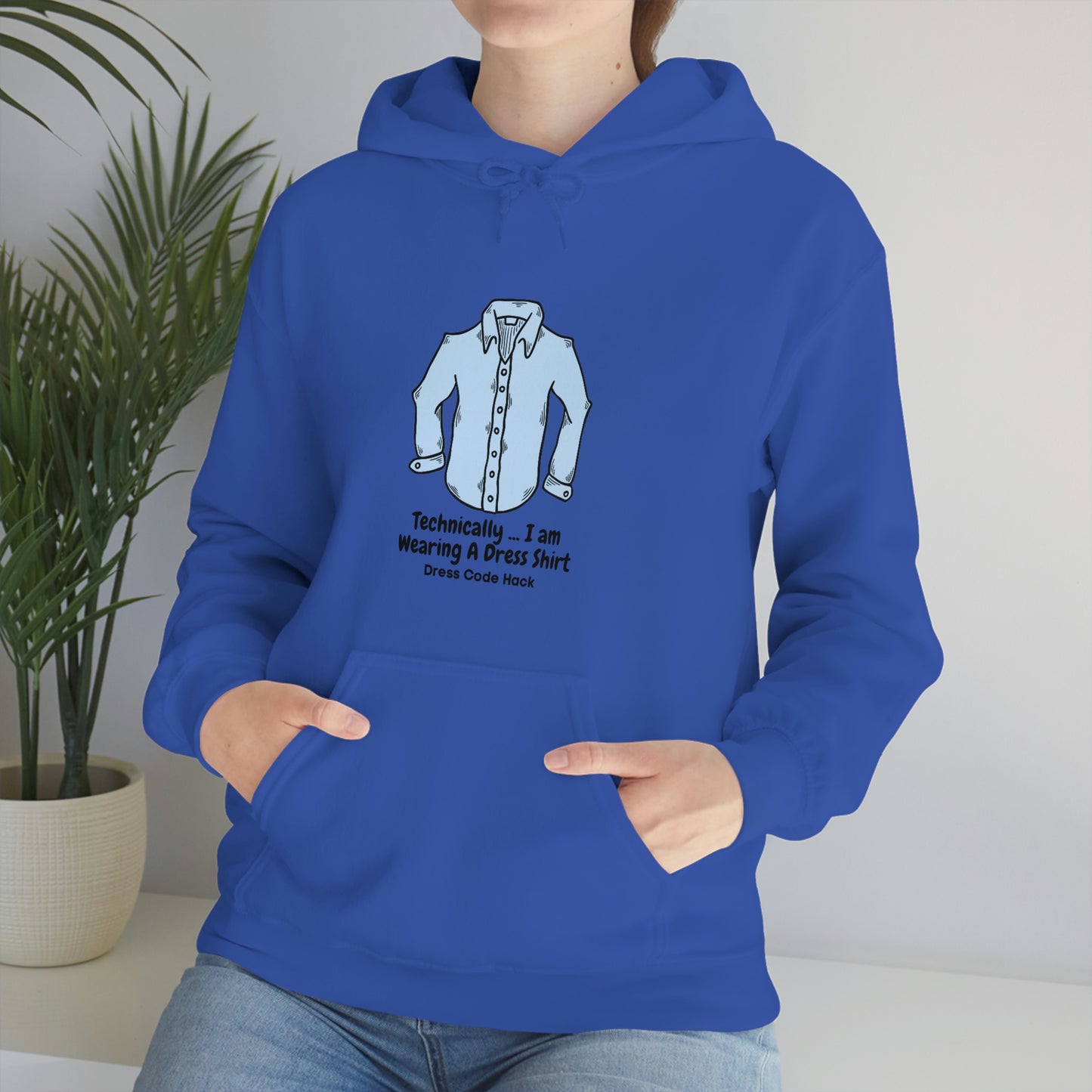 Dress Code Hack Hoodie Unisex Heavy Blend Hooded Sweatshirt