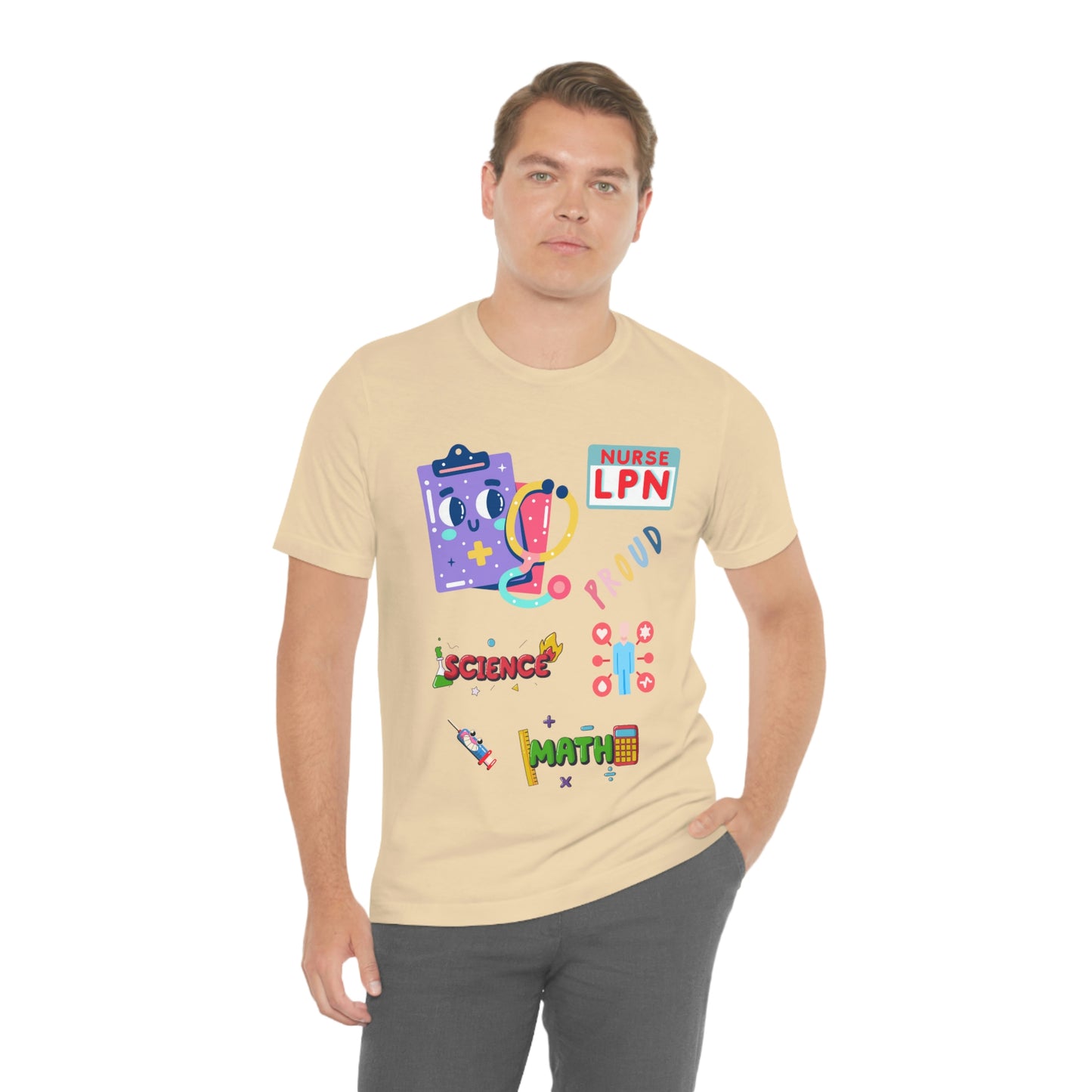 Nurse LPN Unisex Jersey Short Sleeve Tee Shirt