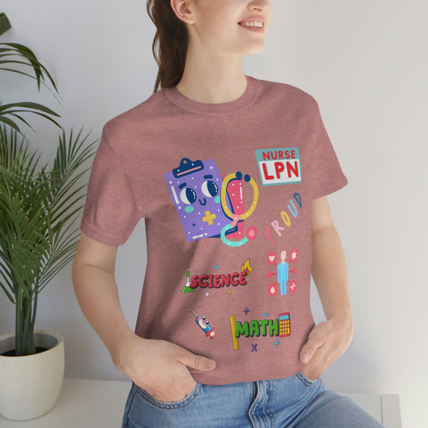 Nurse LPN Unisex Jersey Short Sleeve Tee Shirt