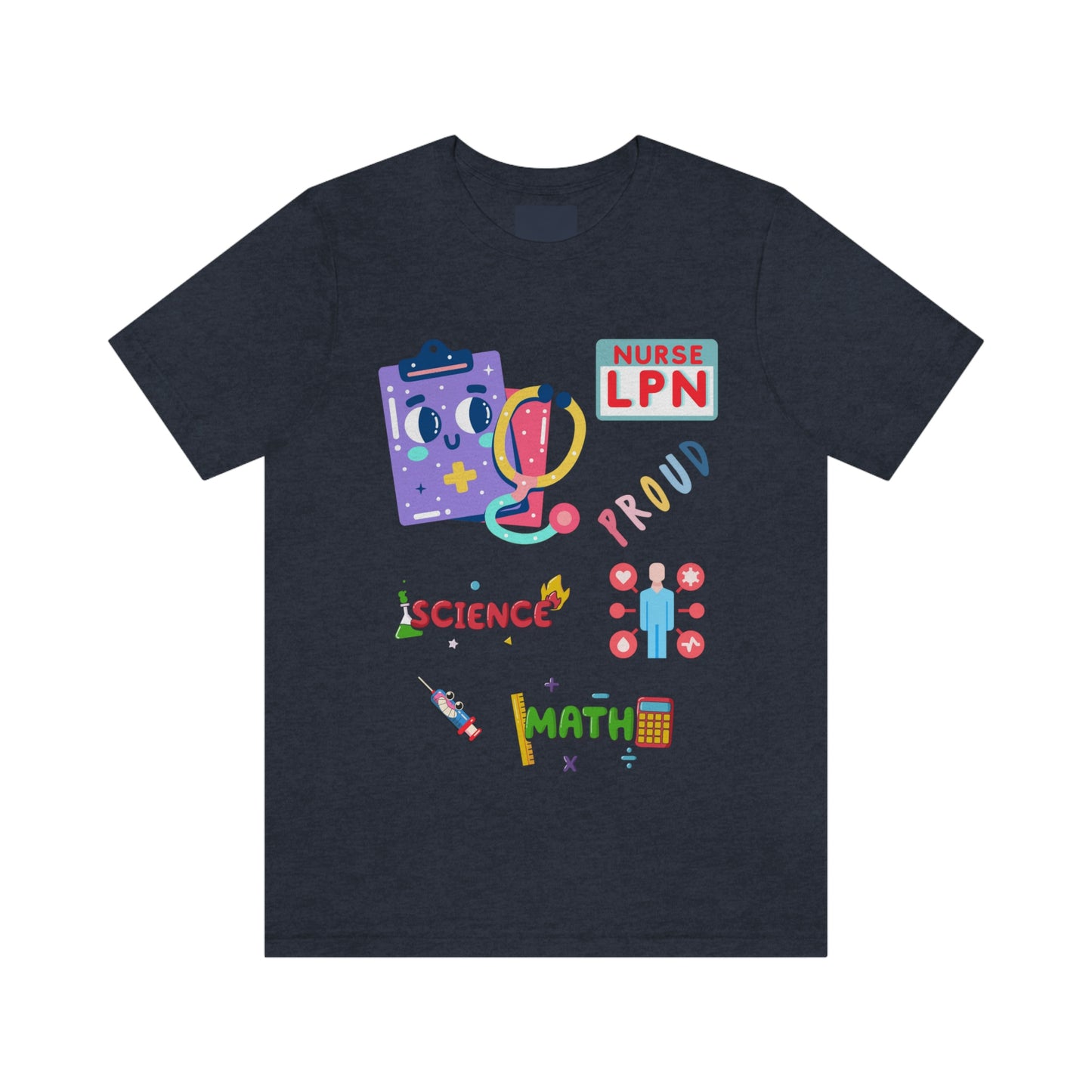 Nurse LPN Unisex Jersey Short Sleeve Tee Shirt