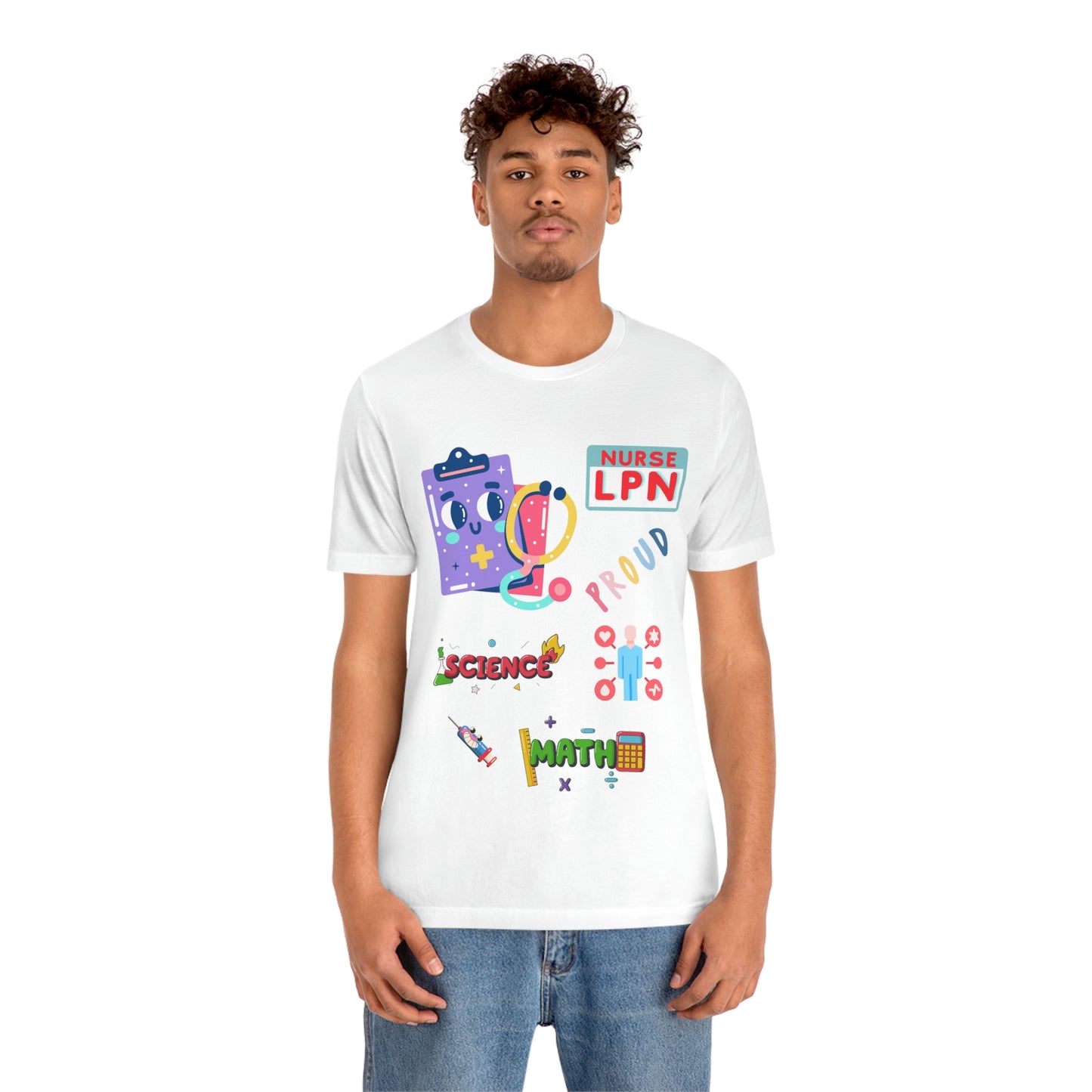 Nurse LPN Unisex Jersey Short Sleeve Tee Shirt