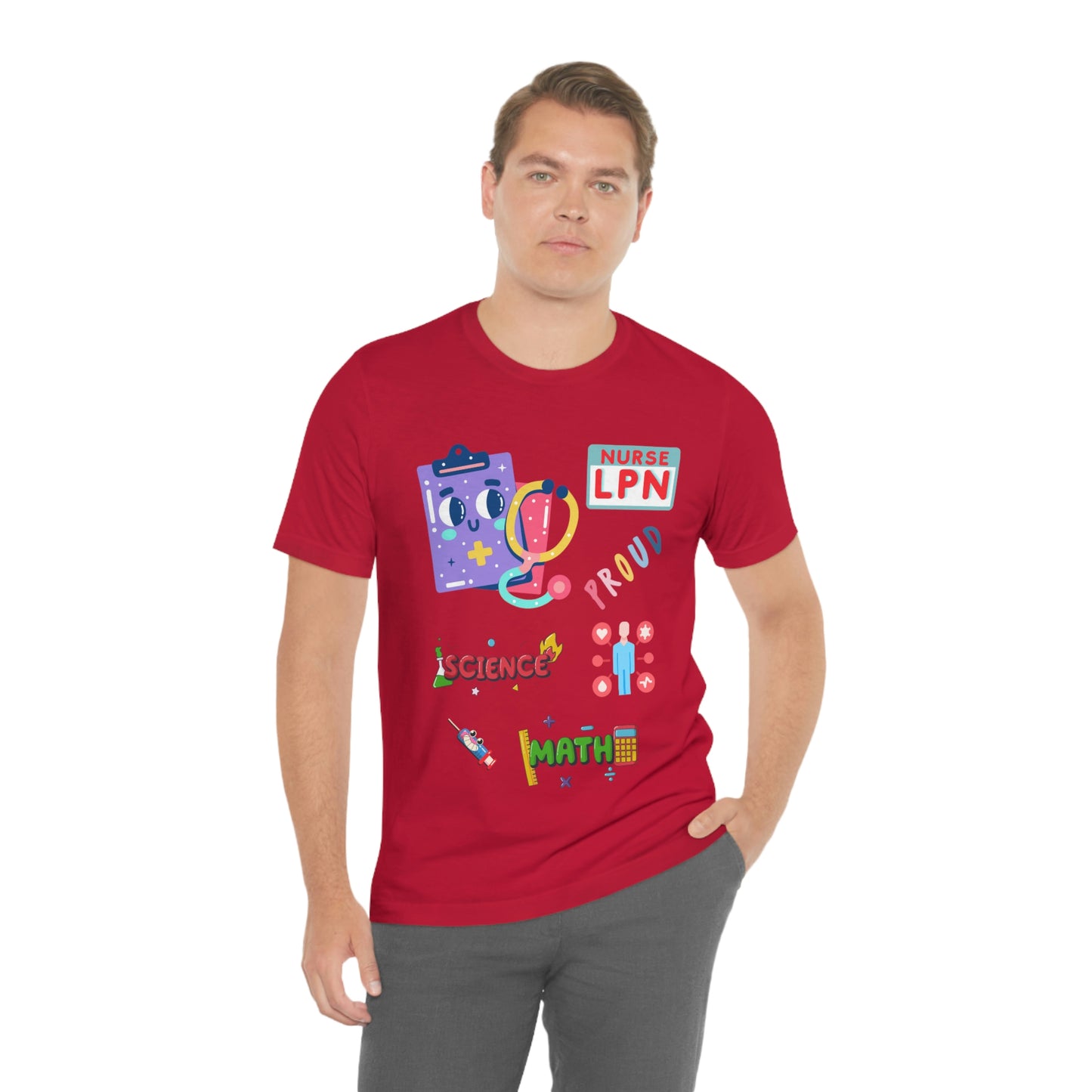 Nurse LPN Unisex Jersey Short Sleeve Tee Shirt