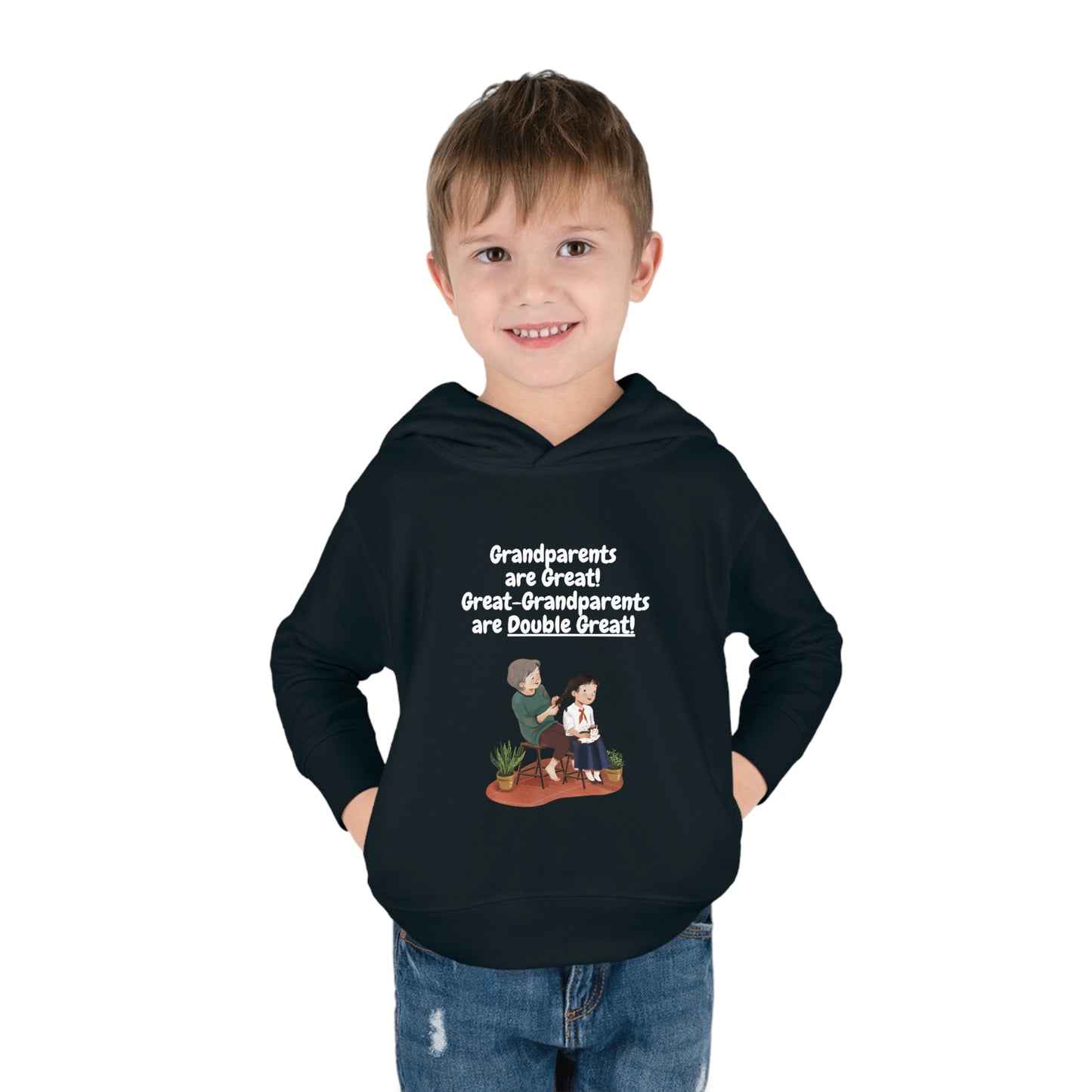 Great Grandparents Toddler Pullover Fleece Hoodie