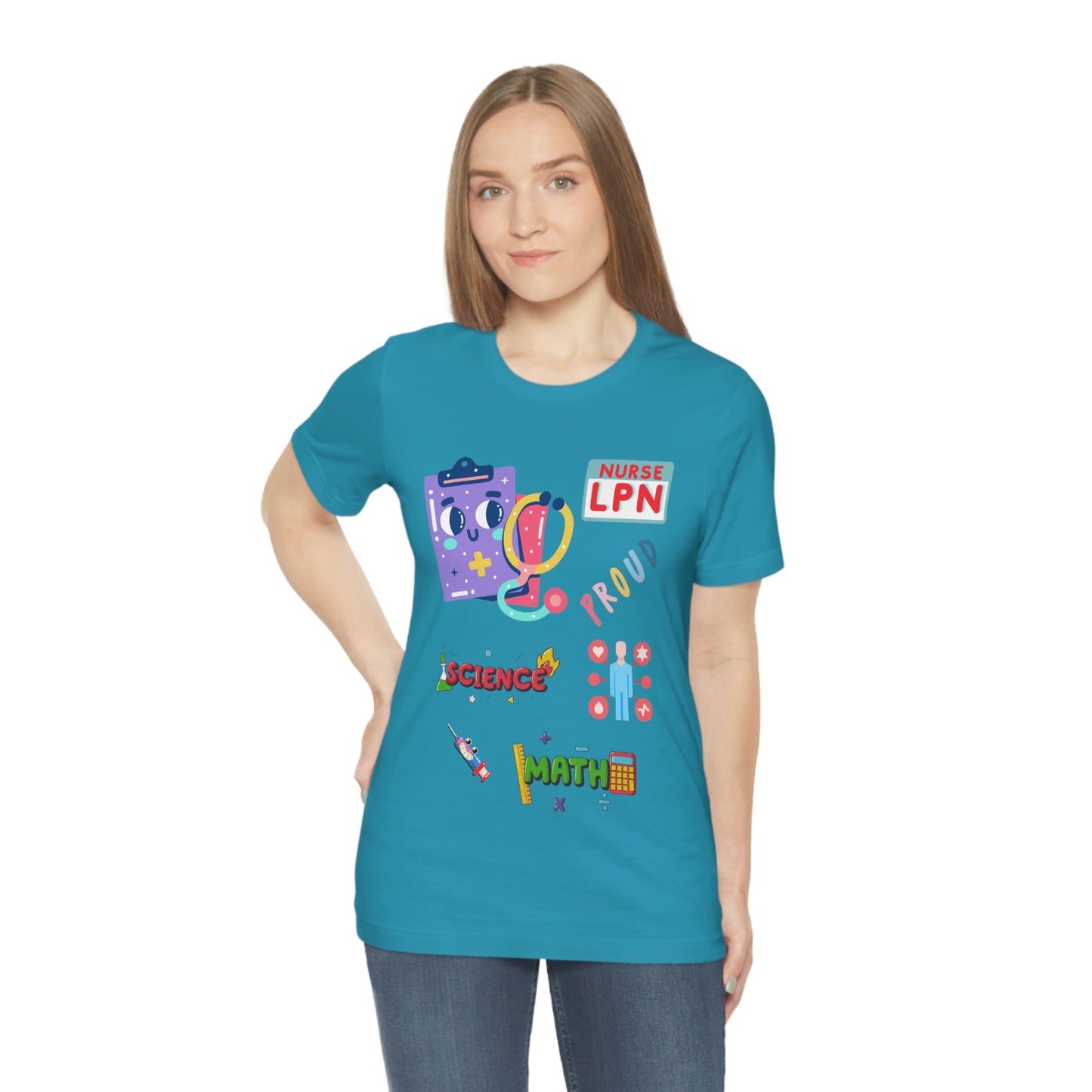 Nurse LPN Unisex Jersey Short Sleeve Tee Shirt
