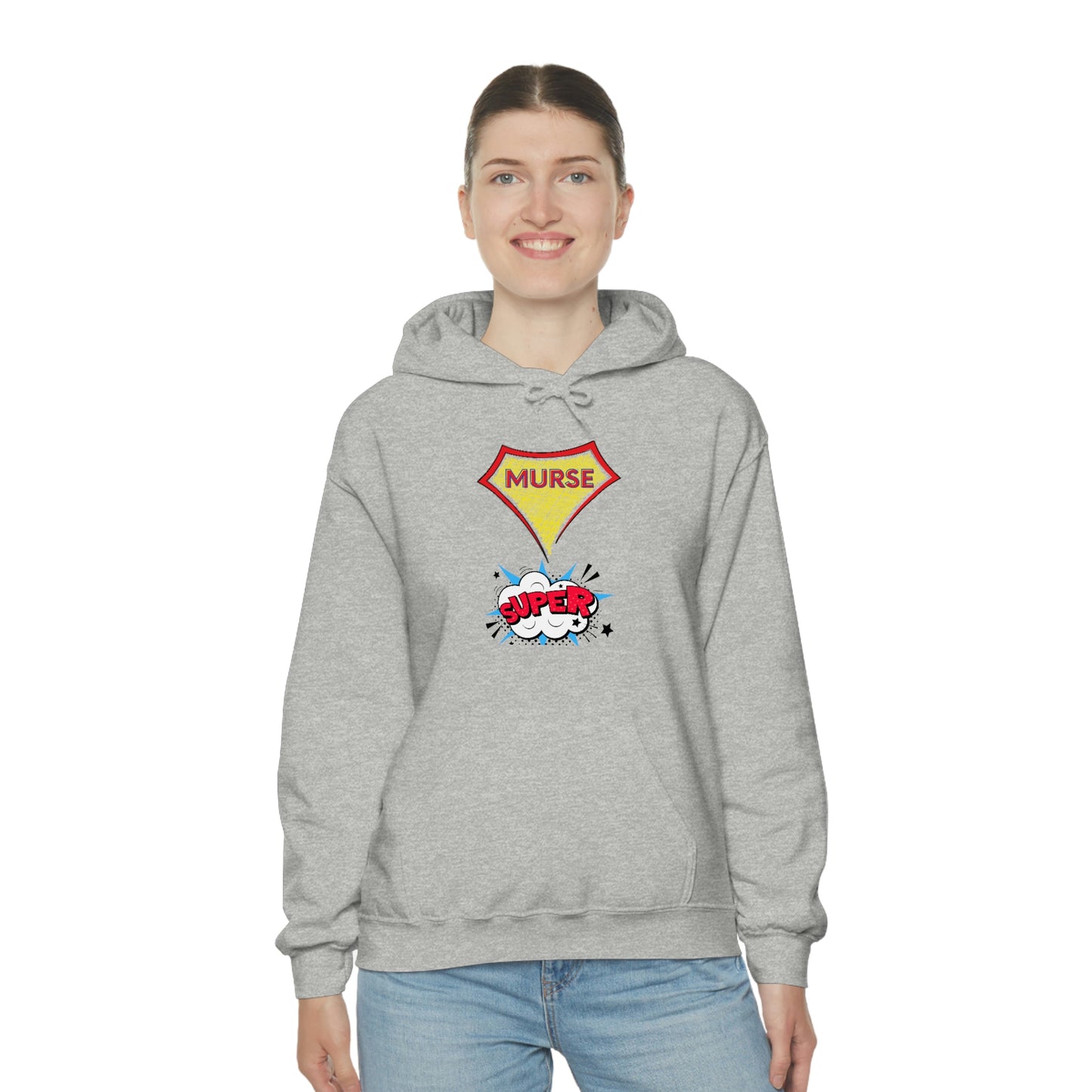 Super Murse Hoodie Unisex Heavy Blend Hooded Sweatshirt