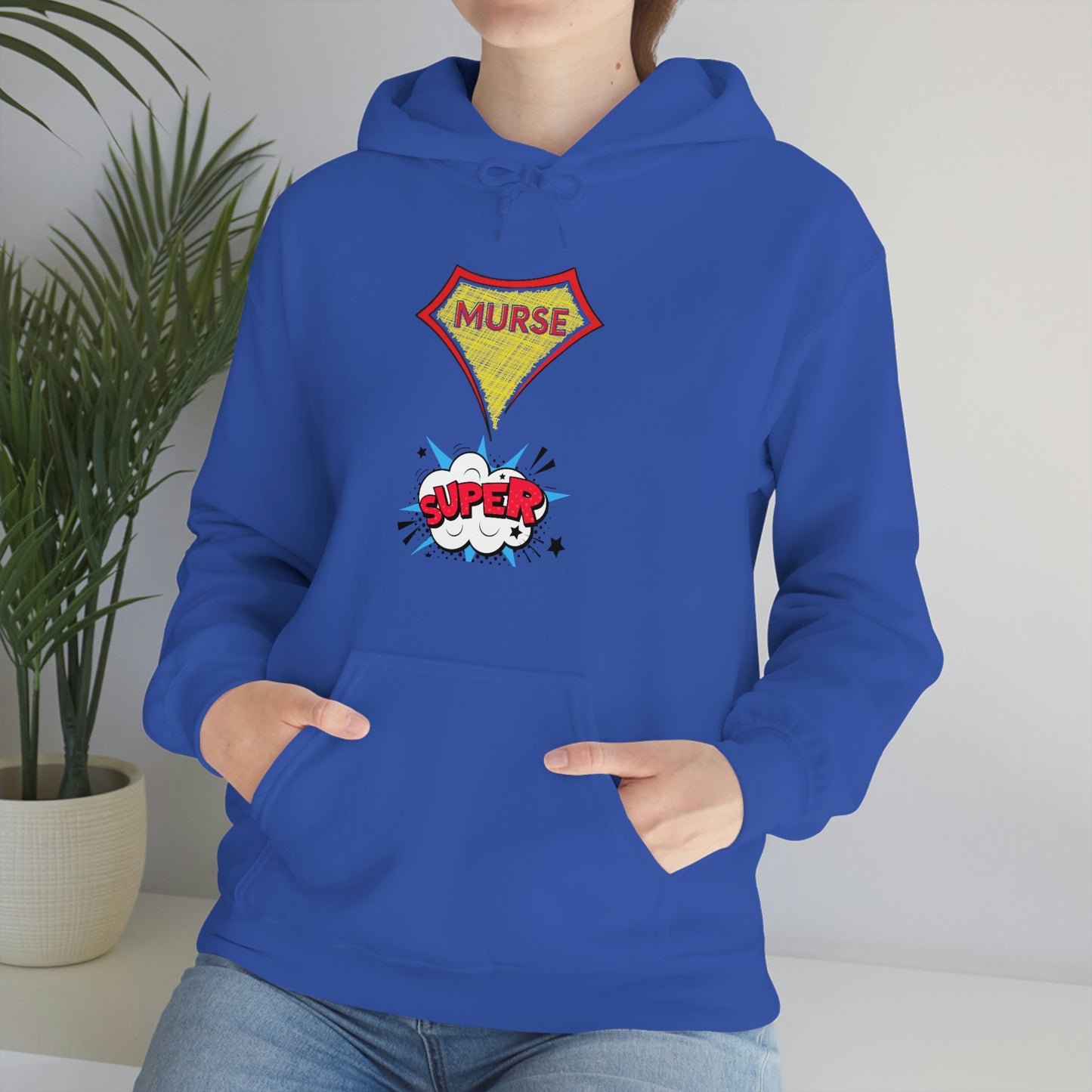 Super Murse Hoodie Unisex Heavy Blend Hooded Sweatshirt
