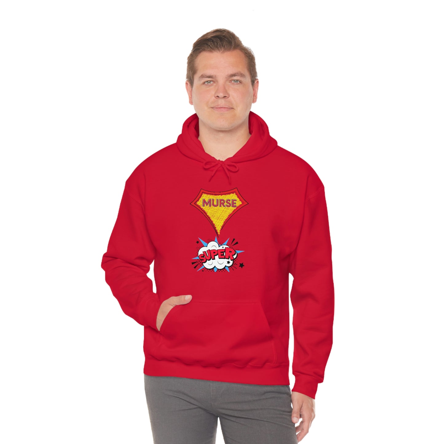 Super Murse Hoodie Unisex Heavy Blend Hooded Sweatshirt