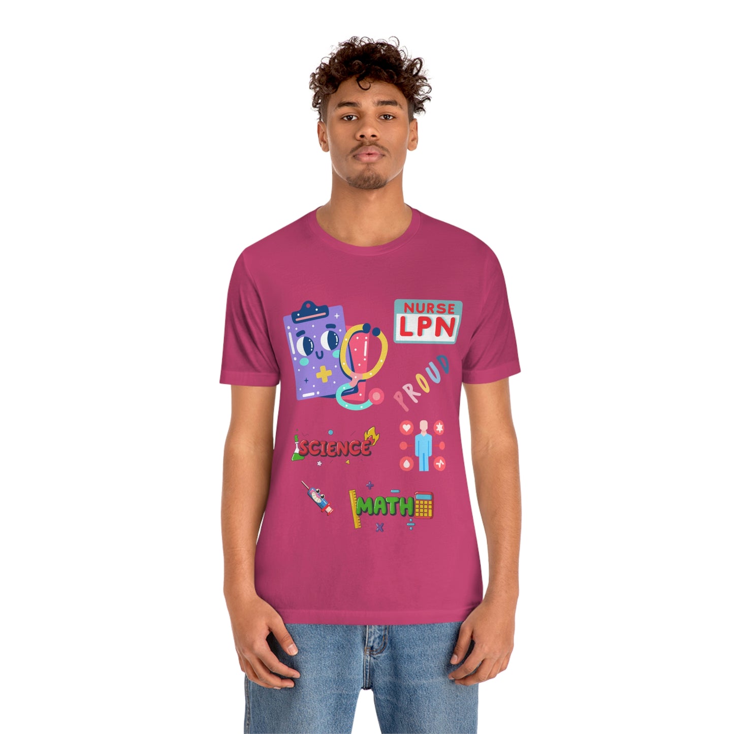 Nurse LPN Unisex Jersey Short Sleeve Tee Shirt