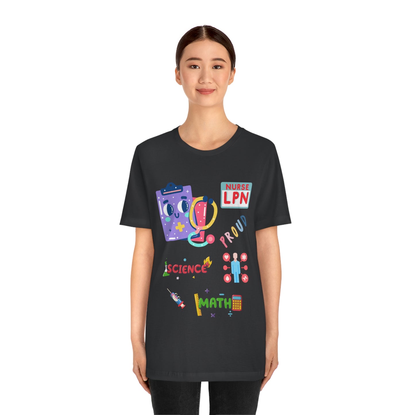 Nurse LPN Unisex Jersey Short Sleeve Tee Shirt