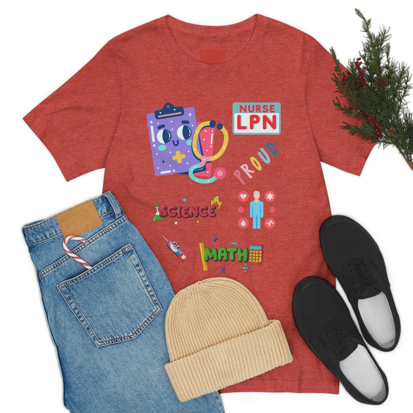 Nurse LPN Unisex Jersey Short Sleeve Tee Shirt