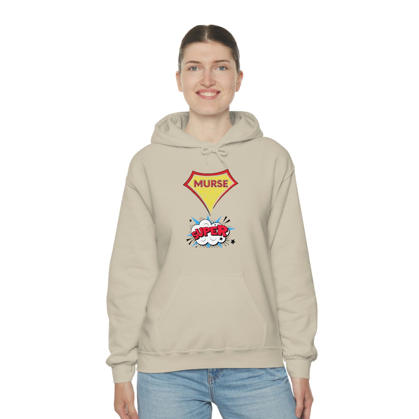 Super Murse Hoodie Unisex Heavy Blend Hooded Sweatshirt