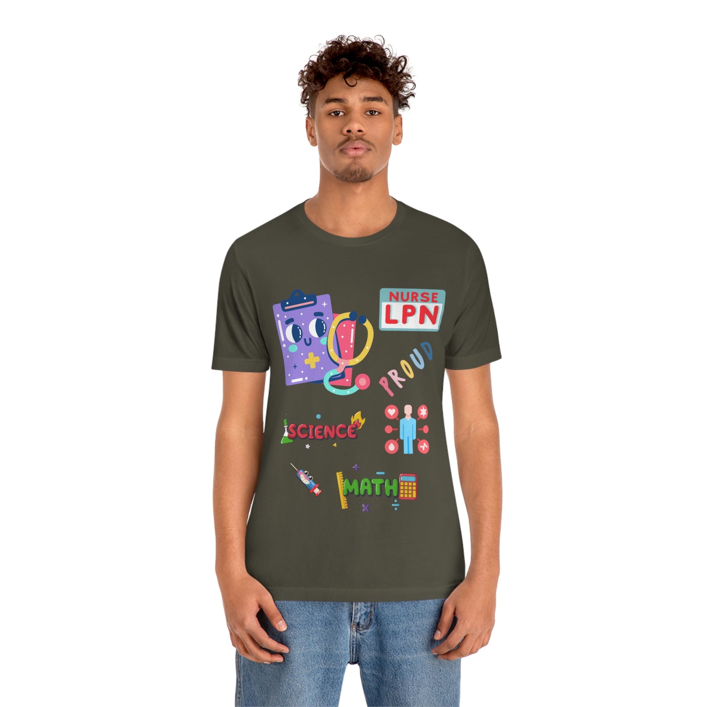 Nurse LPN Unisex Jersey Short Sleeve Tee Shirt