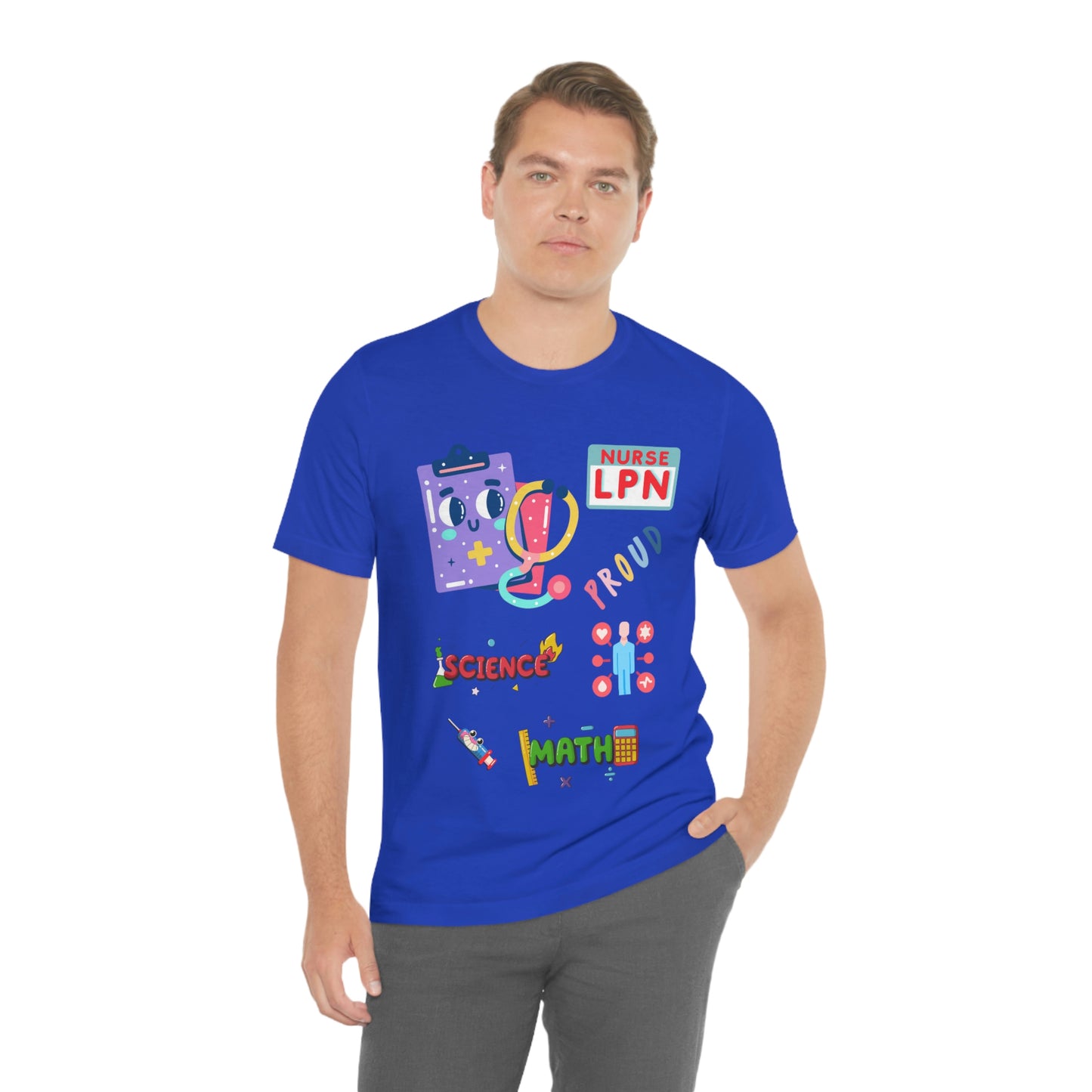 Nurse LPN Unisex Jersey Short Sleeve Tee Shirt