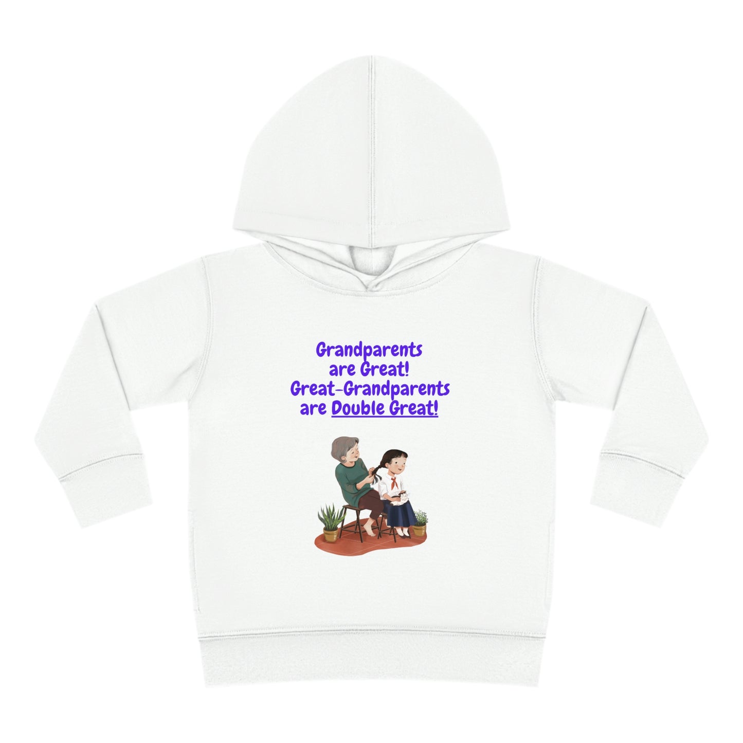 Great Grandparents Toddler Pullover Fleece Hoodie