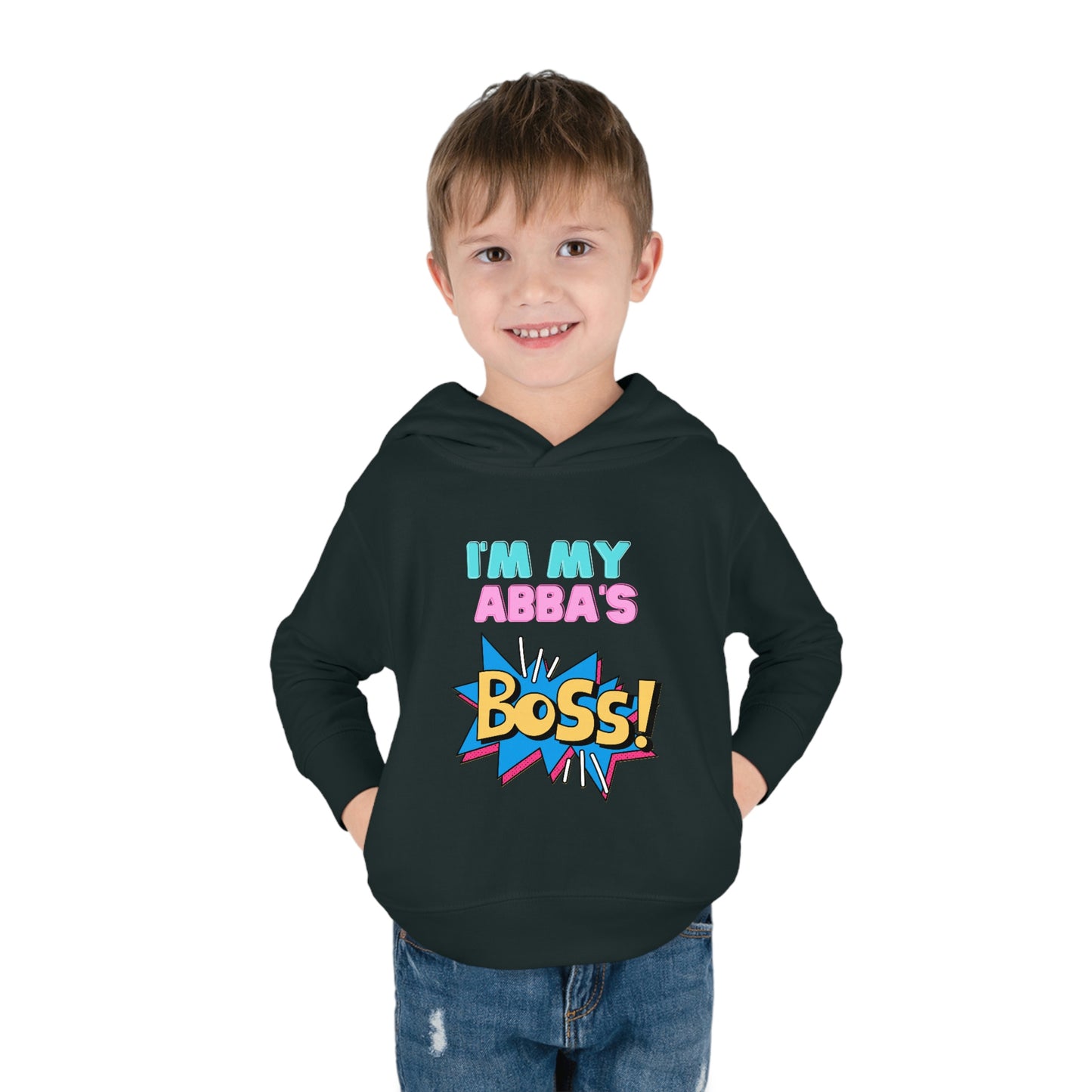 Abba Boss Toddler Pullover Fleece Hoodie