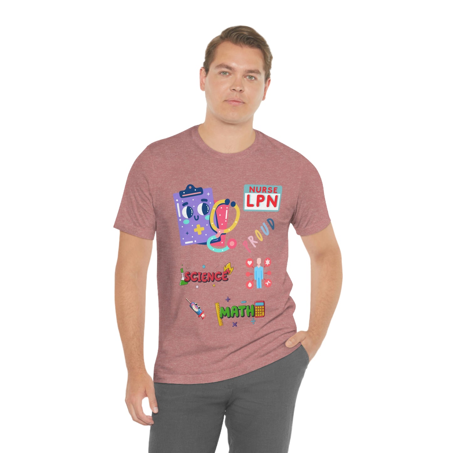 Nurse LPN Unisex Jersey Short Sleeve Tee Shirt