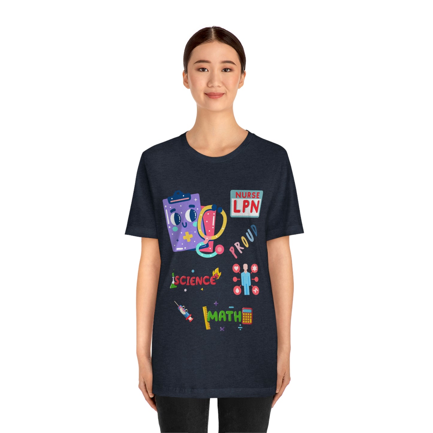 Nurse LPN Unisex Jersey Short Sleeve Tee Shirt