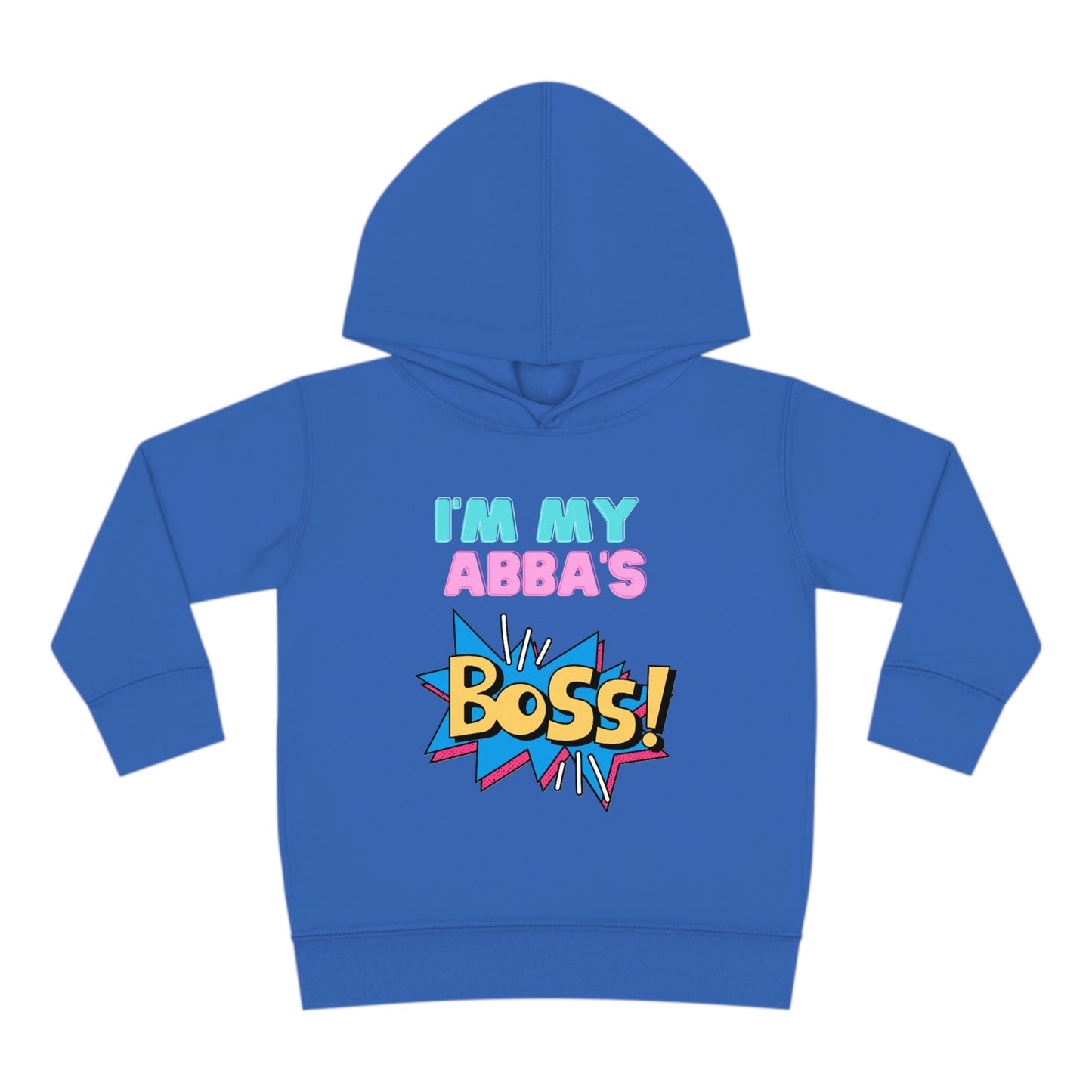 Abba Boss Toddler Pullover Fleece Hoodie