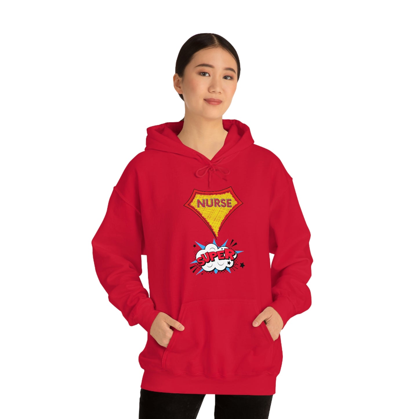 Super Nurse Hoodie Unisex Heavy Blend Hooded Sweatshirt