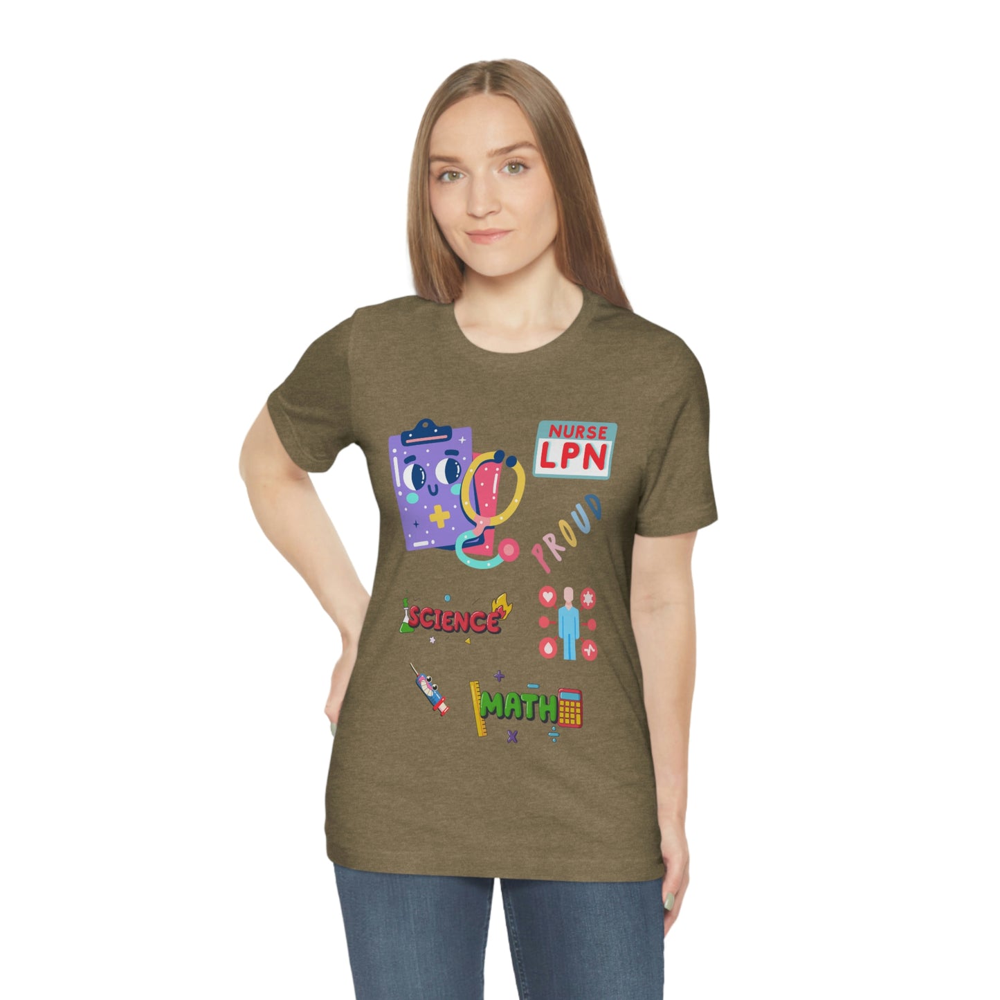 Nurse LPN Unisex Jersey Short Sleeve Tee Shirt