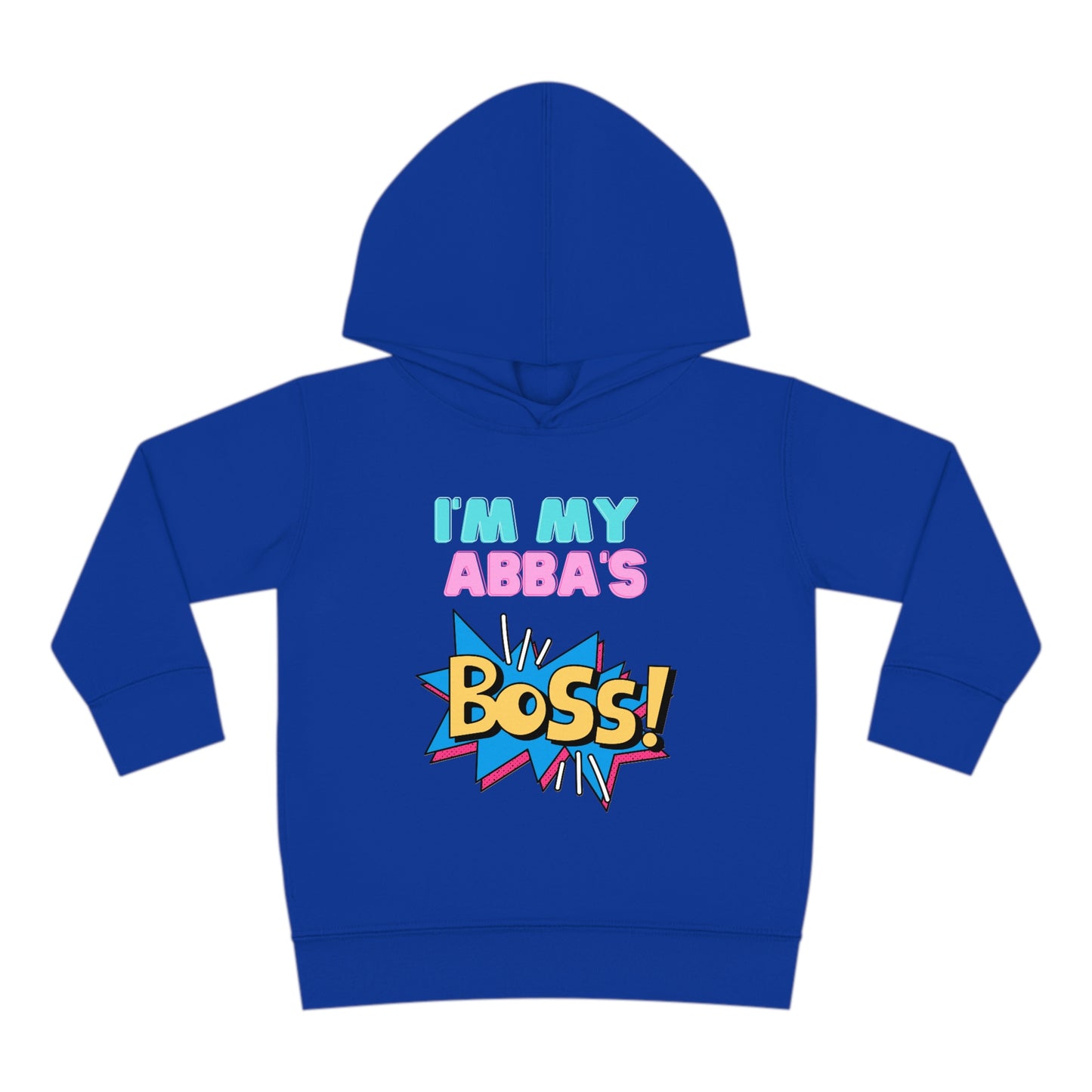 Abba Boss Toddler Pullover Fleece Hoodie
