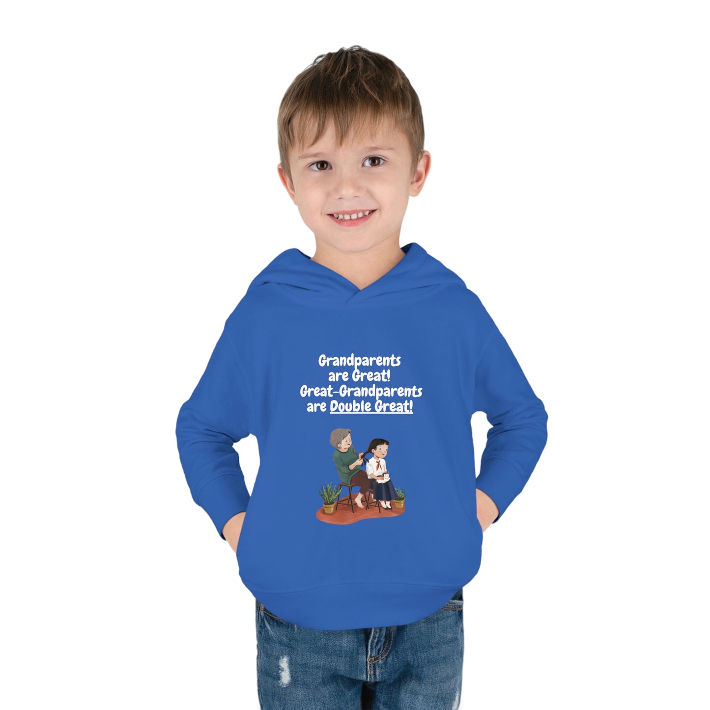 Great Grandparents Toddler Pullover Fleece Hoodie