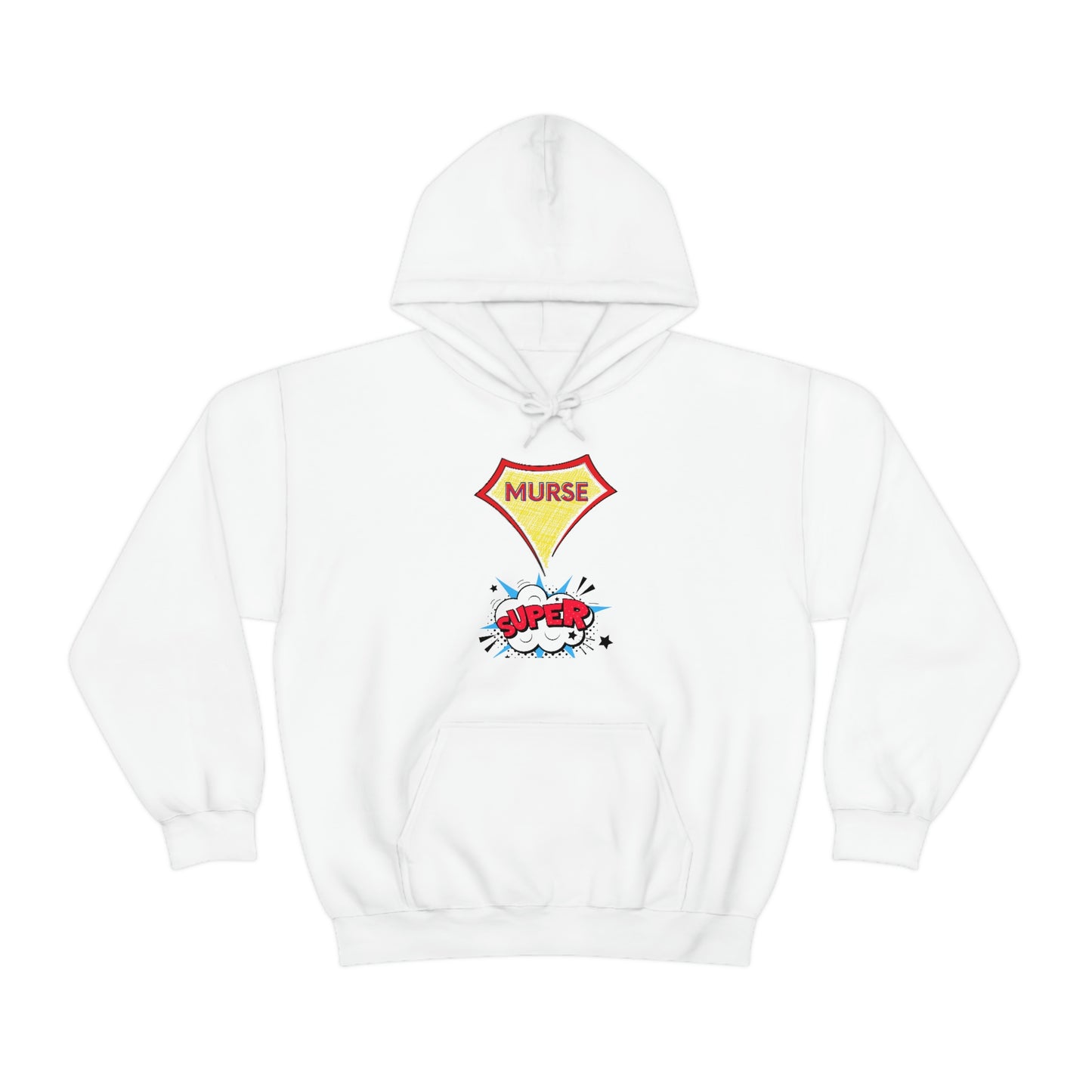 Super Murse Hoodie Unisex Heavy Blend Hooded Sweatshirt