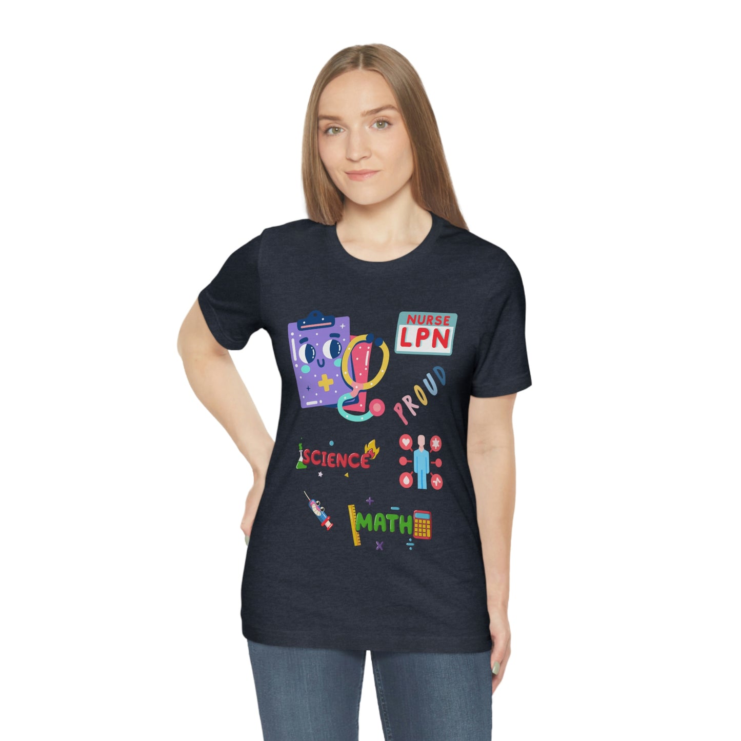 Nurse LPN Unisex Jersey Short Sleeve Tee Shirt