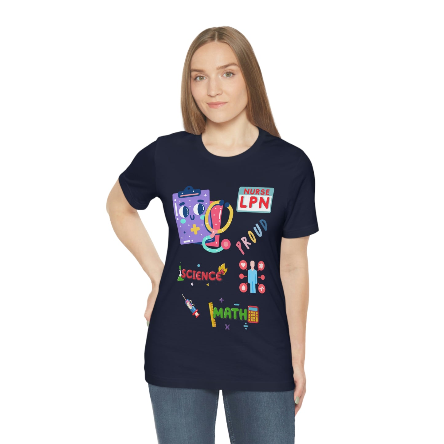 Nurse LPN Unisex Jersey Short Sleeve Tee Shirt