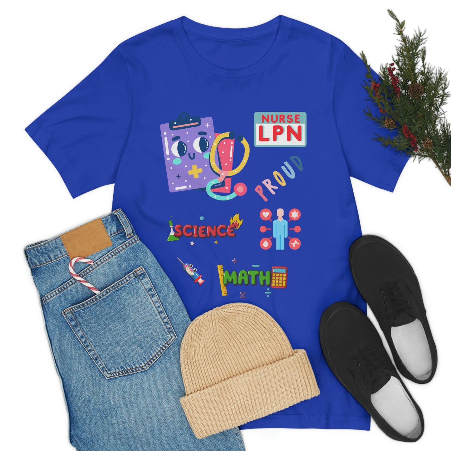 Nurse LPN Unisex Jersey Short Sleeve Tee Shirt