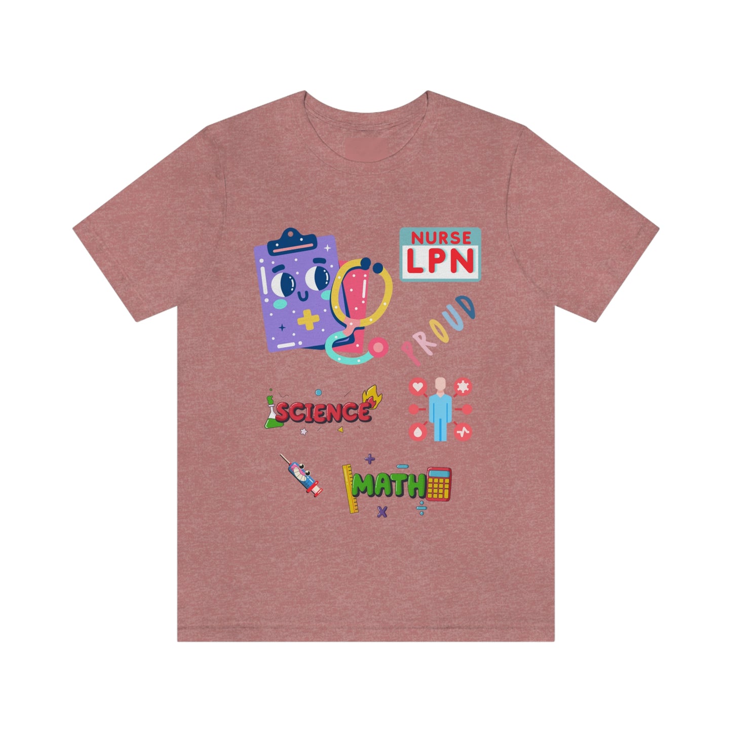 Nurse LPN Unisex Jersey Short Sleeve Tee Shirt