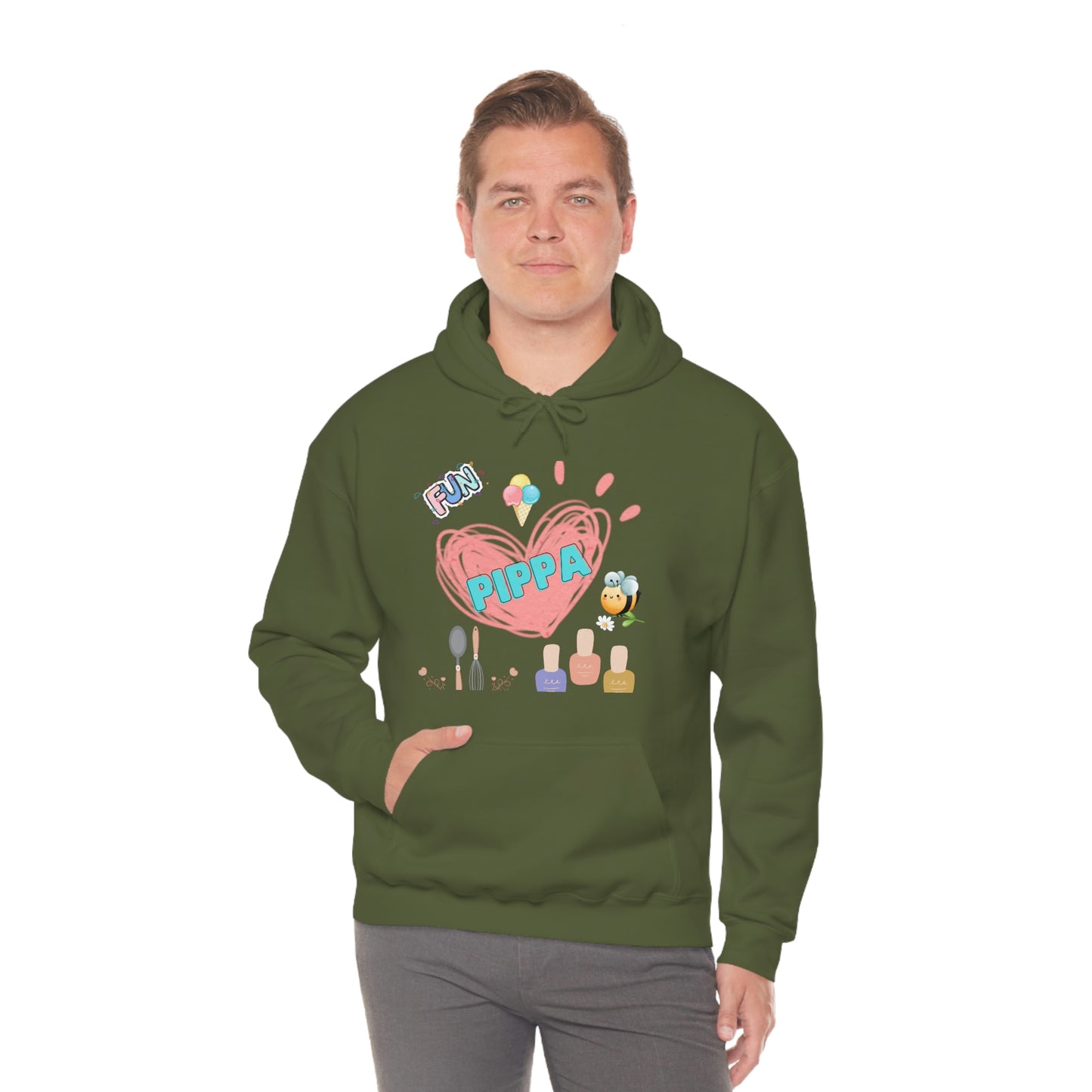 Pippa's Hoodie Unisex Heavy Blend Hooded Sweatshirt